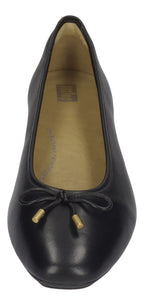 FITFLOP Ballerina DELICATO BOW SOFT Leather - black