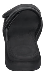FITFLOP Pantolette F-MODE GO ADJ TWO-BAR SLIDES all black