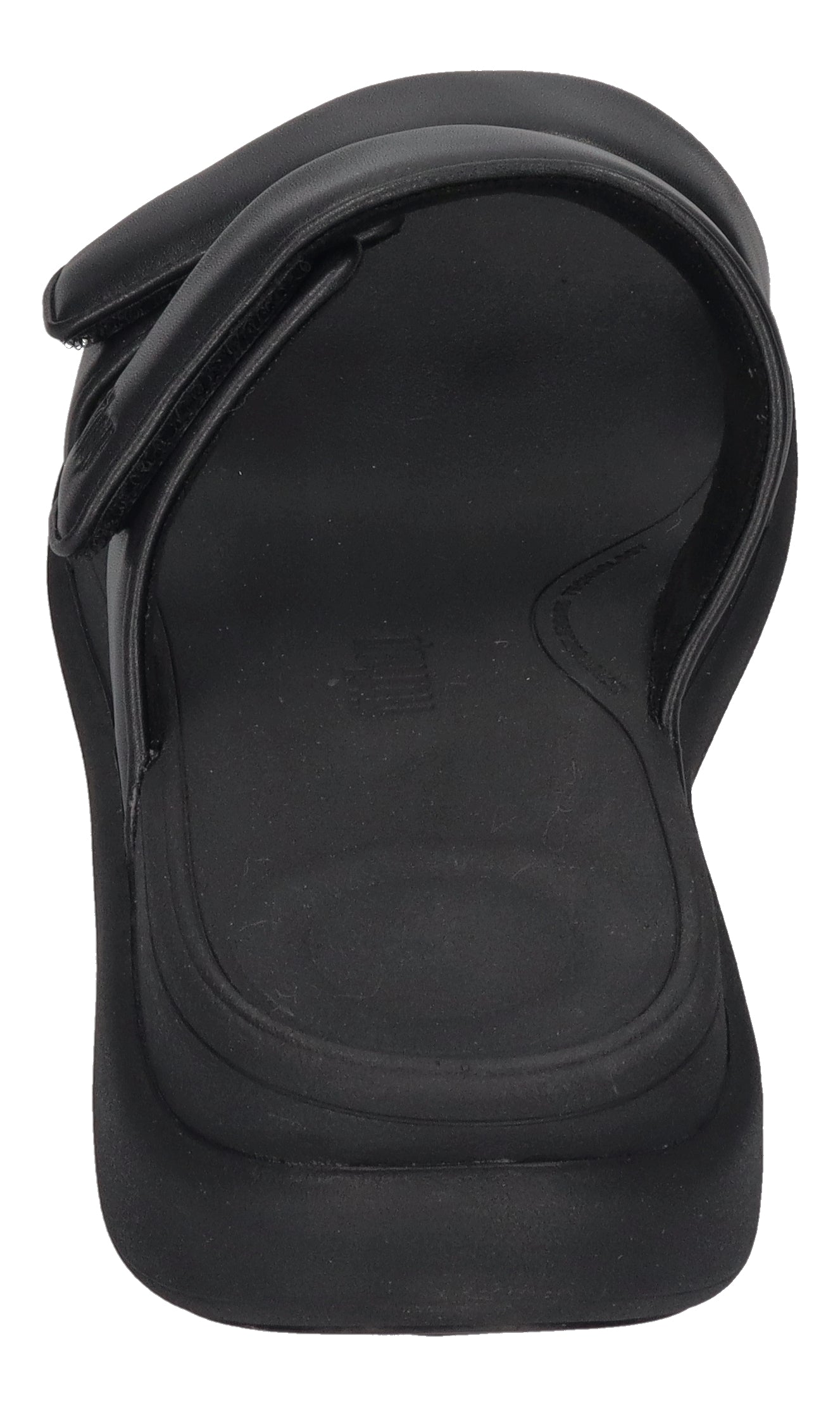FITFLOP Pantolette F-MODE GO ADJ TWO-BAR SLIDES all black