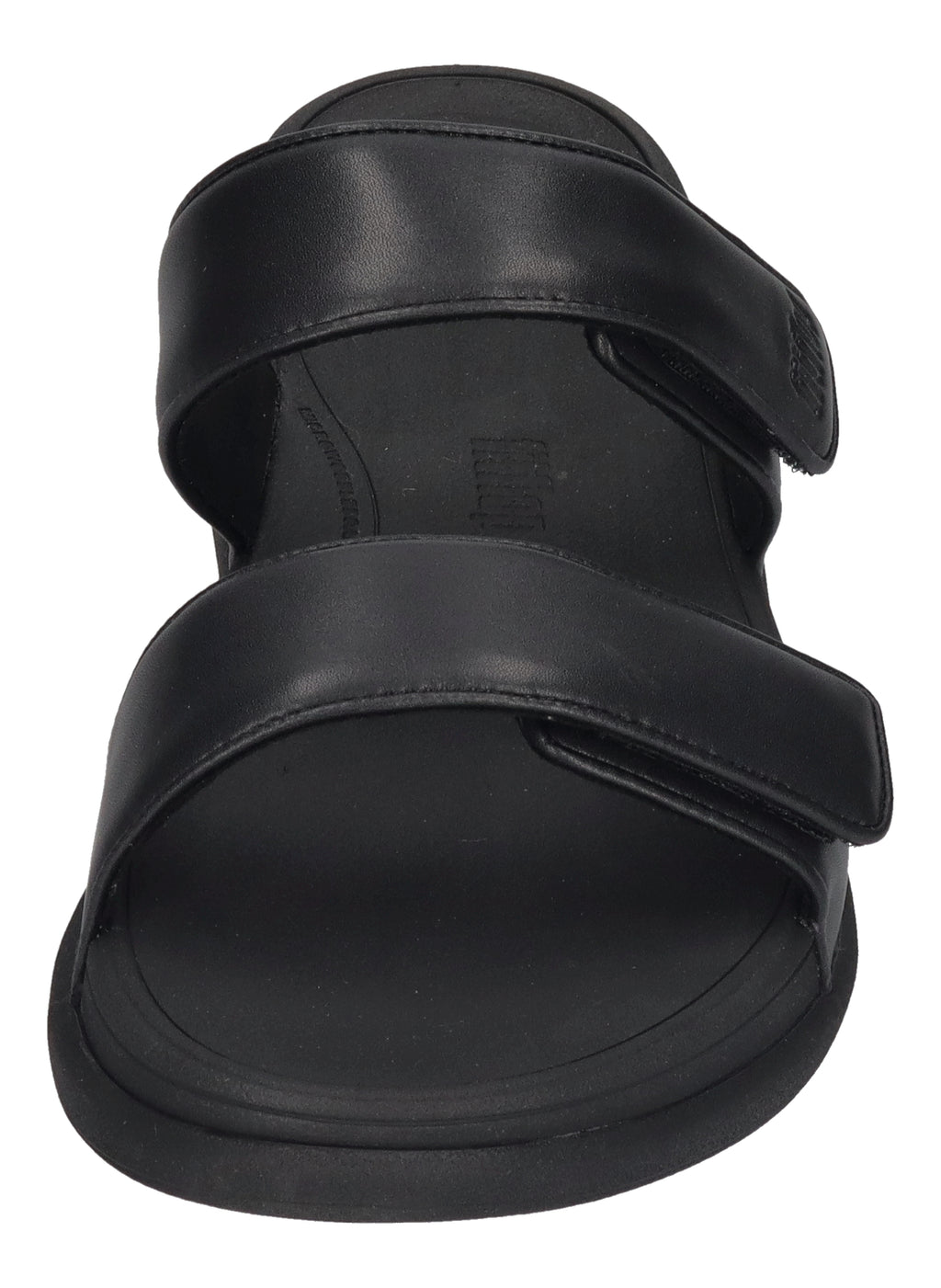 FITFLOP Pantolette F-MODE GO ADJ TWO-BAR SLIDES all black