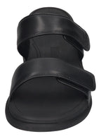 FITFLOP Pantolette F-MODE GO ADJ TWO-BAR SLIDES all black