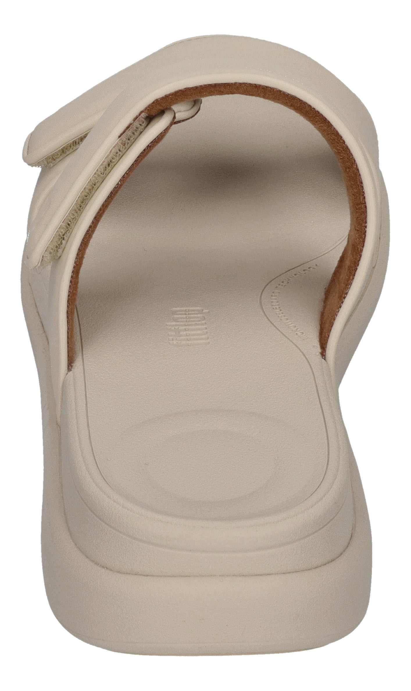 FITFLOP Pantolette F-MODE GO ADJ TWO-BAR SLIDES paris beige