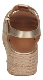 FITFLOP Sandaletten PLATFFORMS ESP LEATH FISHERM WEDGE platino