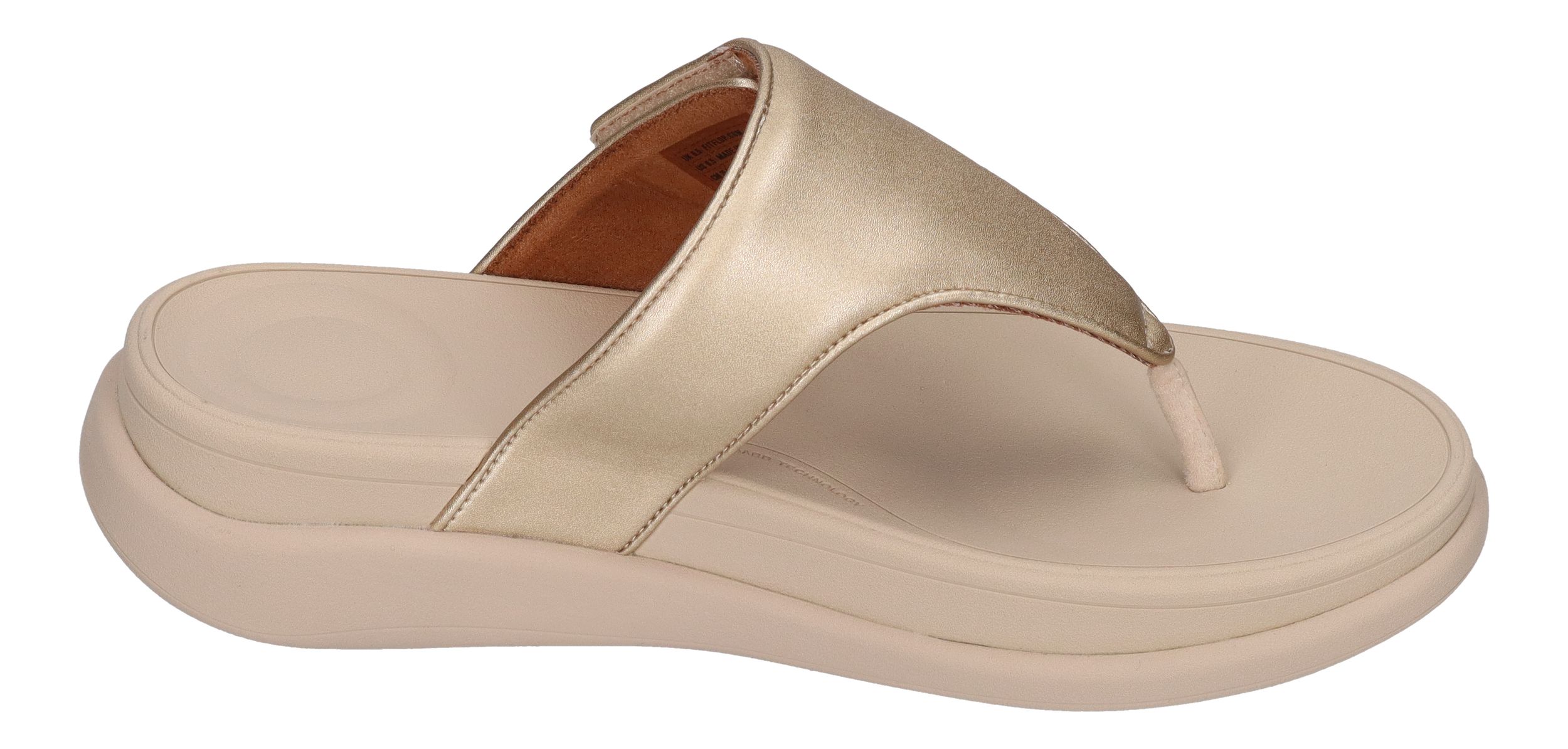 FITFLOP Zehentrenner F-MODE GO ADJUSTABLE platino