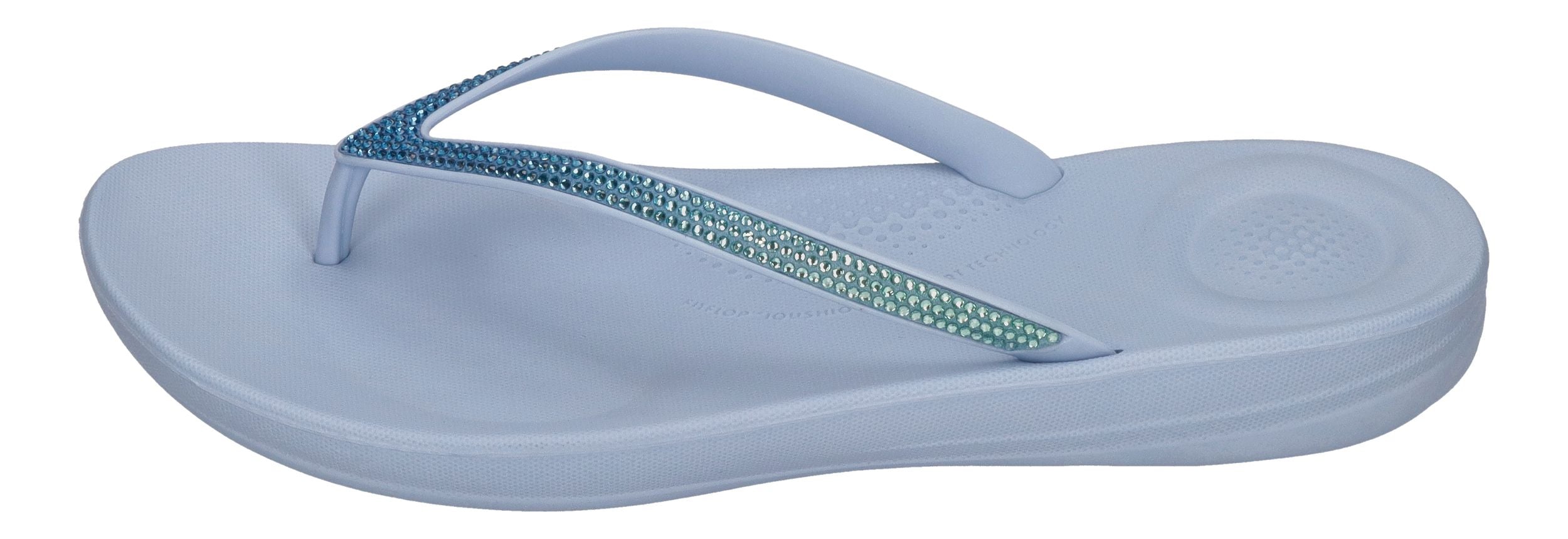 FITFLOP Zehentrenner IQUSHION OMBRE SPARKLE DG5 - blue