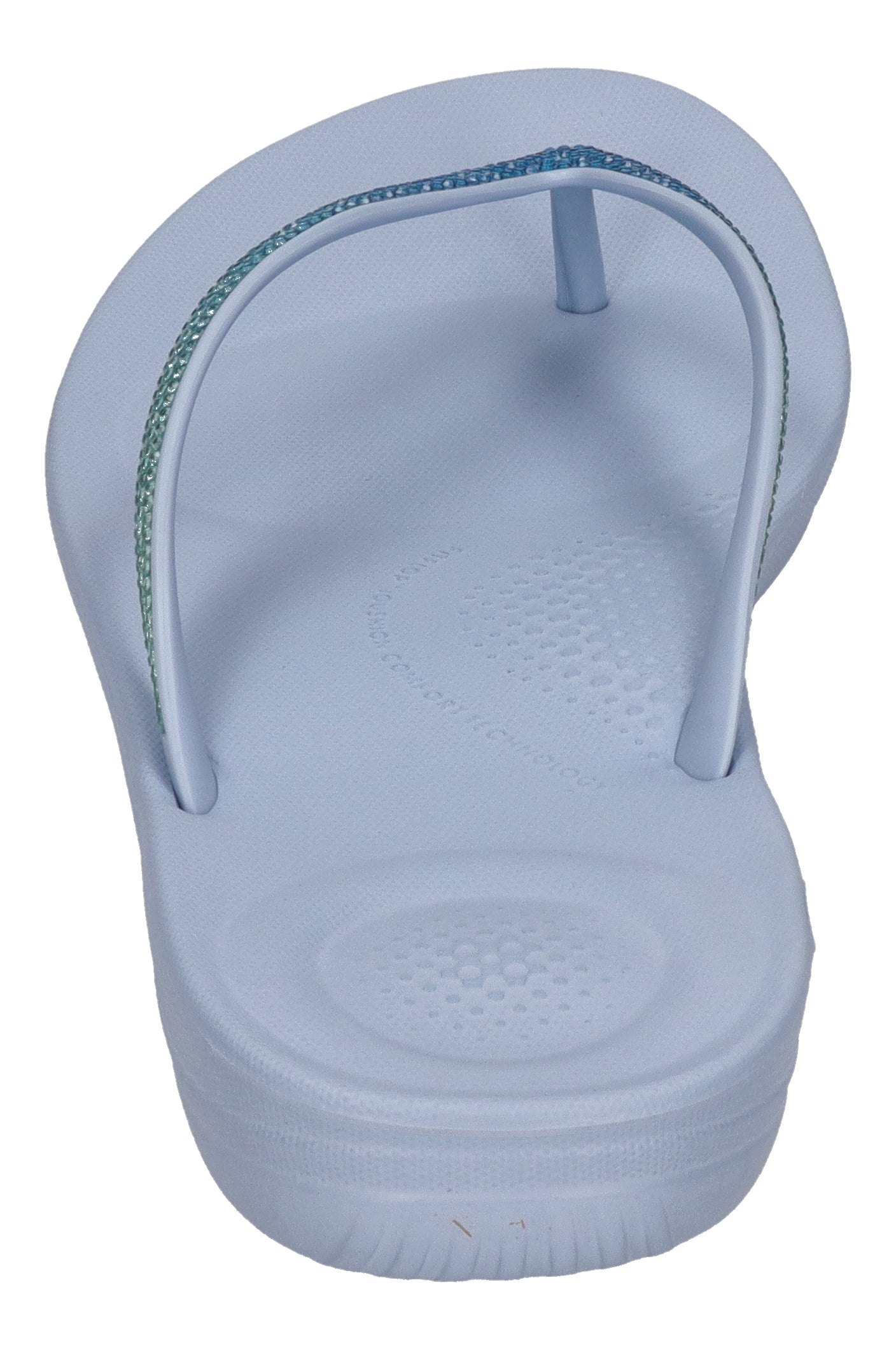 FITFLOP Zehentrenner IQUSHION OMBRE SPARKLE DG5 - blue
