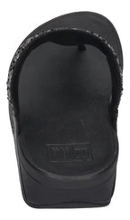 FITFLOP Zehentrenner LULU CRYSTAL-MIX TOE-POST all black