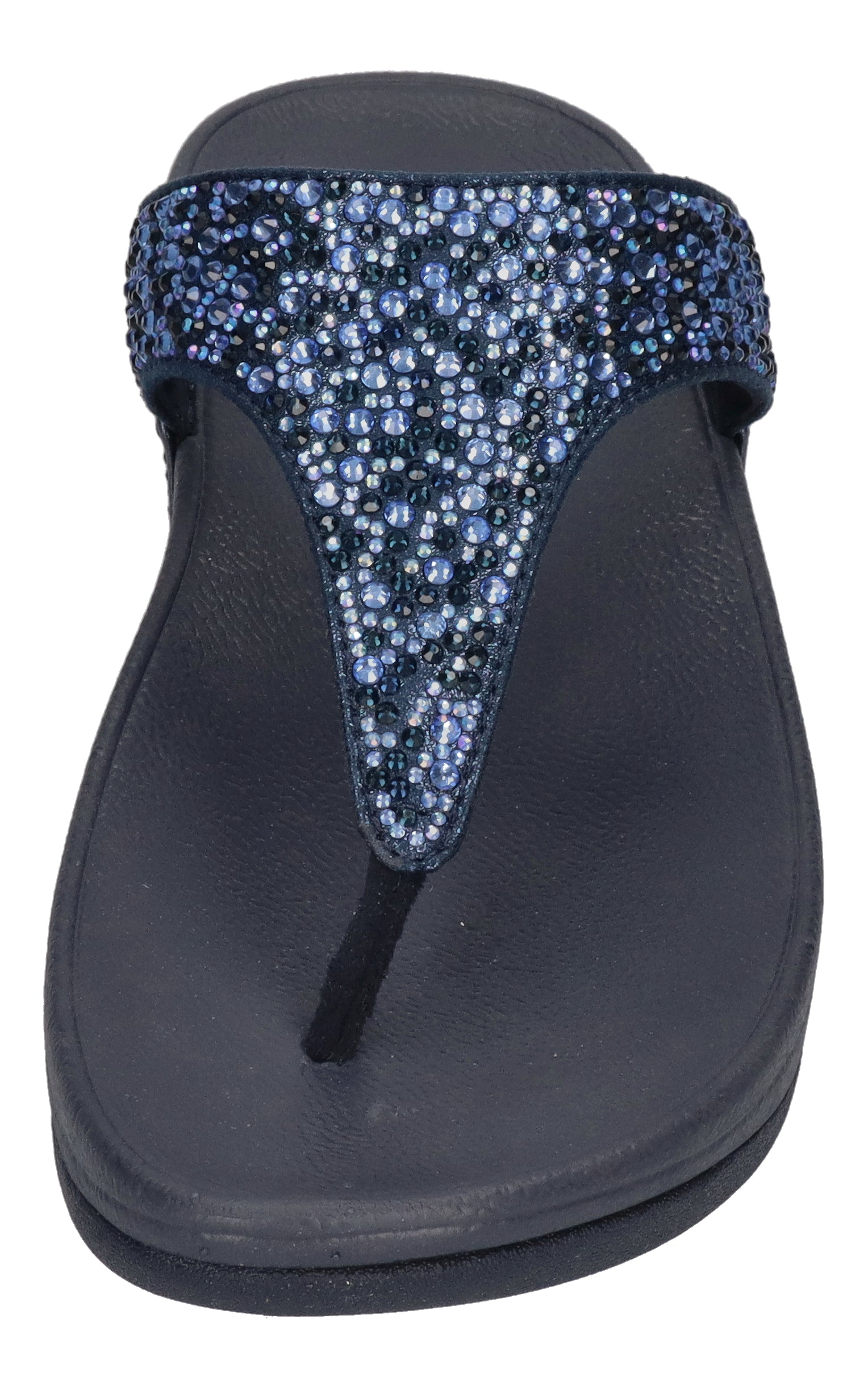 FITFLOP Zehentrenner LULU CRYSTAL-MIX TOE-POST midnight navy