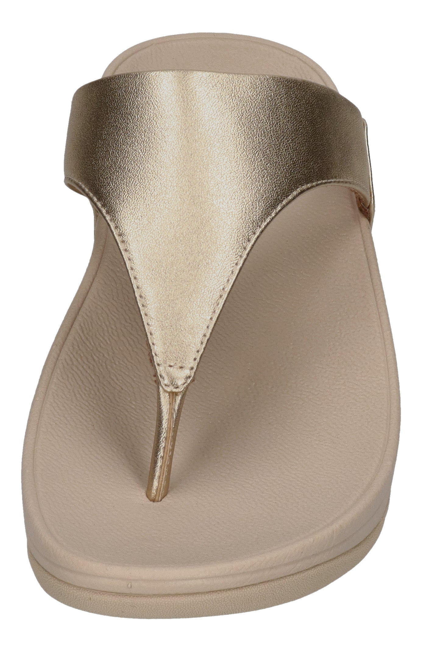 FITFLOP Zehentrenner LULU LEATHER TOE POST platino