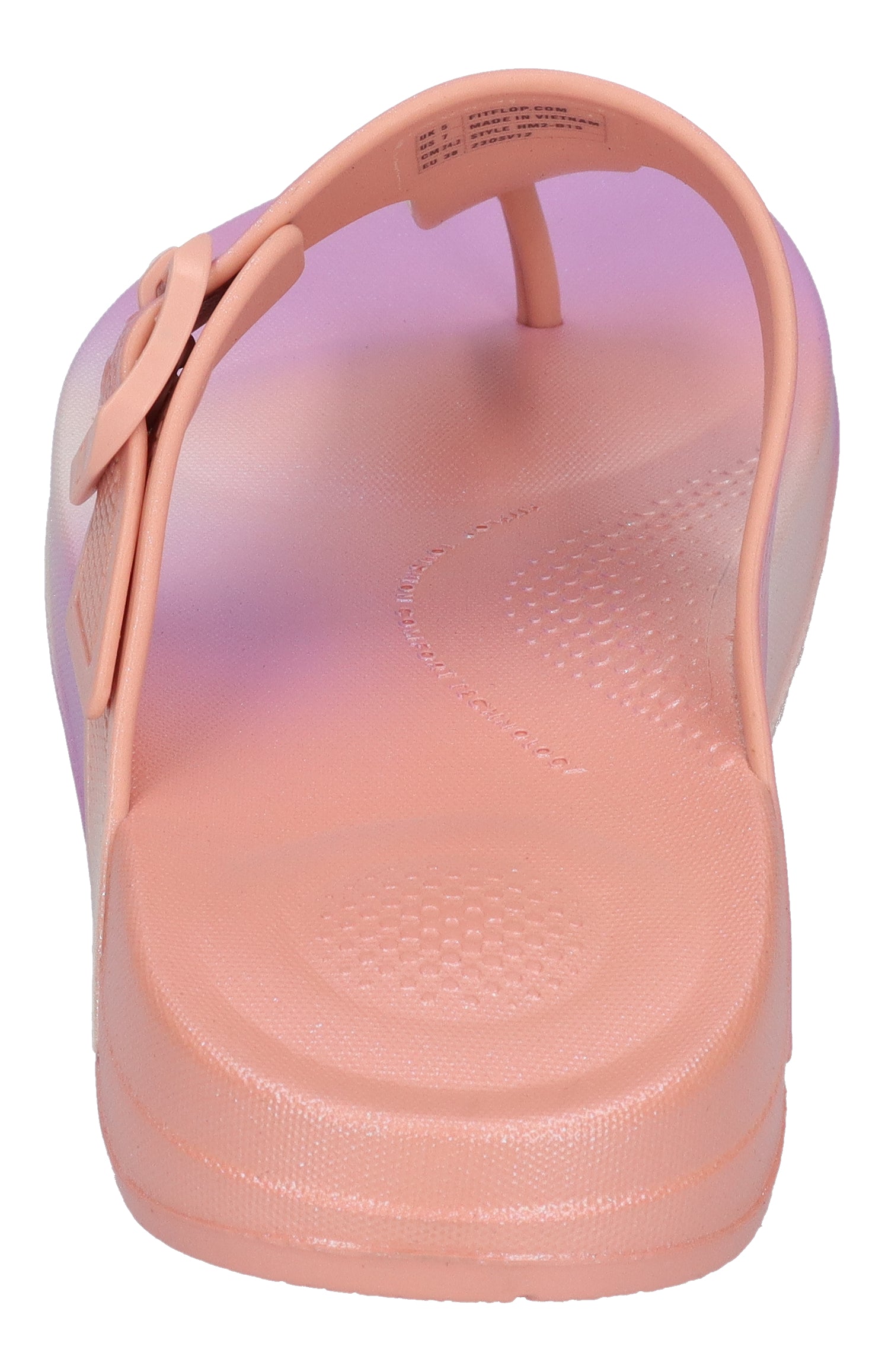 FITFLOP Zehentrenner iQUSHION IRIDESCENT ADJ BUCKLE urban