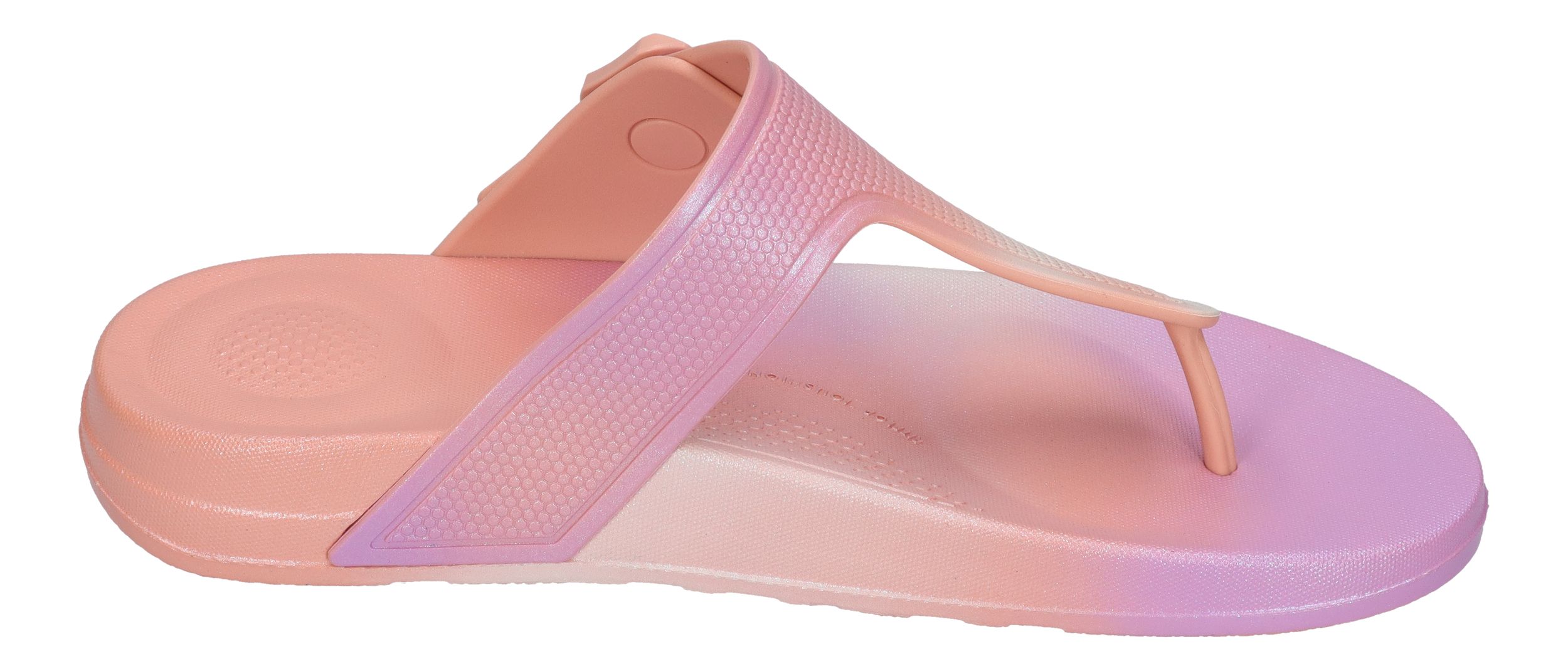 FITFLOP Zehentrenner iQUSHION IRIDESCENT ADJ BUCKLE urban
