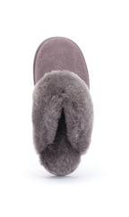 WARMBAT Damenschuhe Hausschuhe FLURRY SUEDE plum