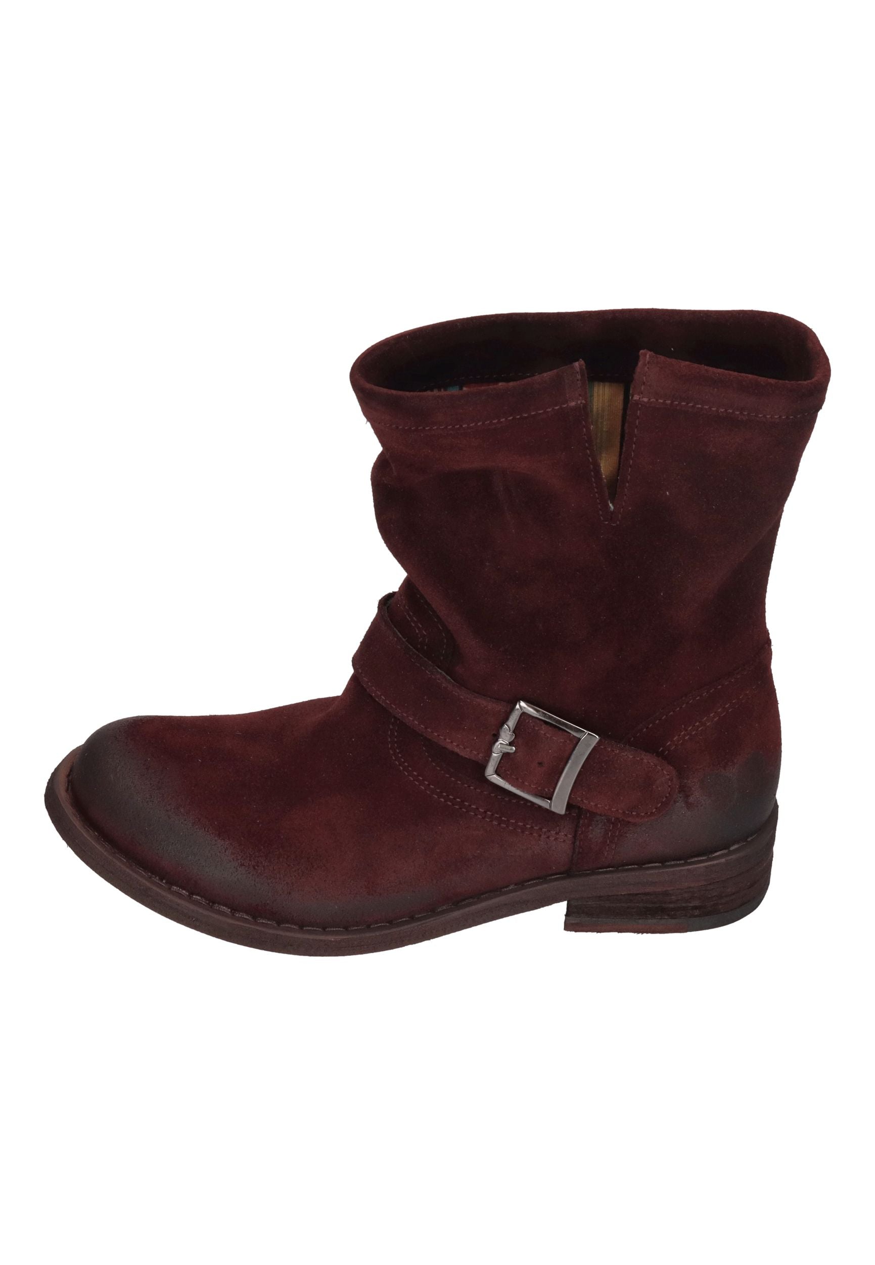 FELMINI Damenschuhe wadenhohe Stiefeletten GREDO 7176 borgonha