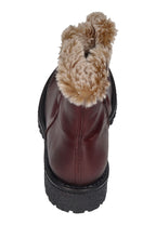 FELMINI Damenschuhe Stiefeletten CASTER E324 bordeaux bege