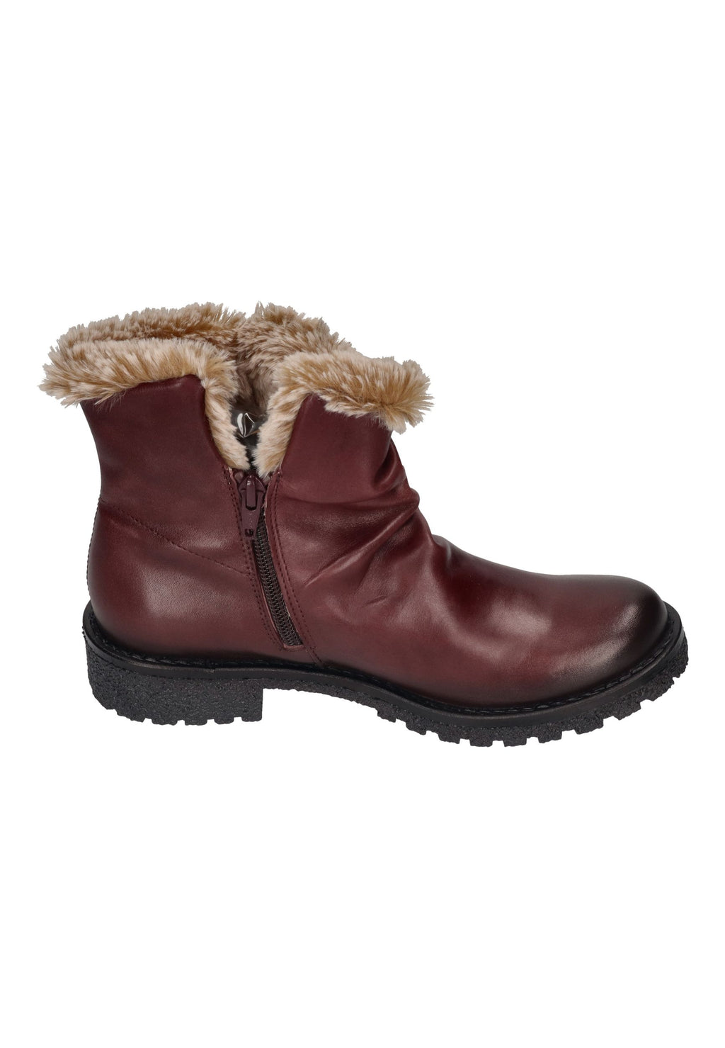 FELMINI Damenschuhe Stiefeletten CASTER E324 bordeaux bege