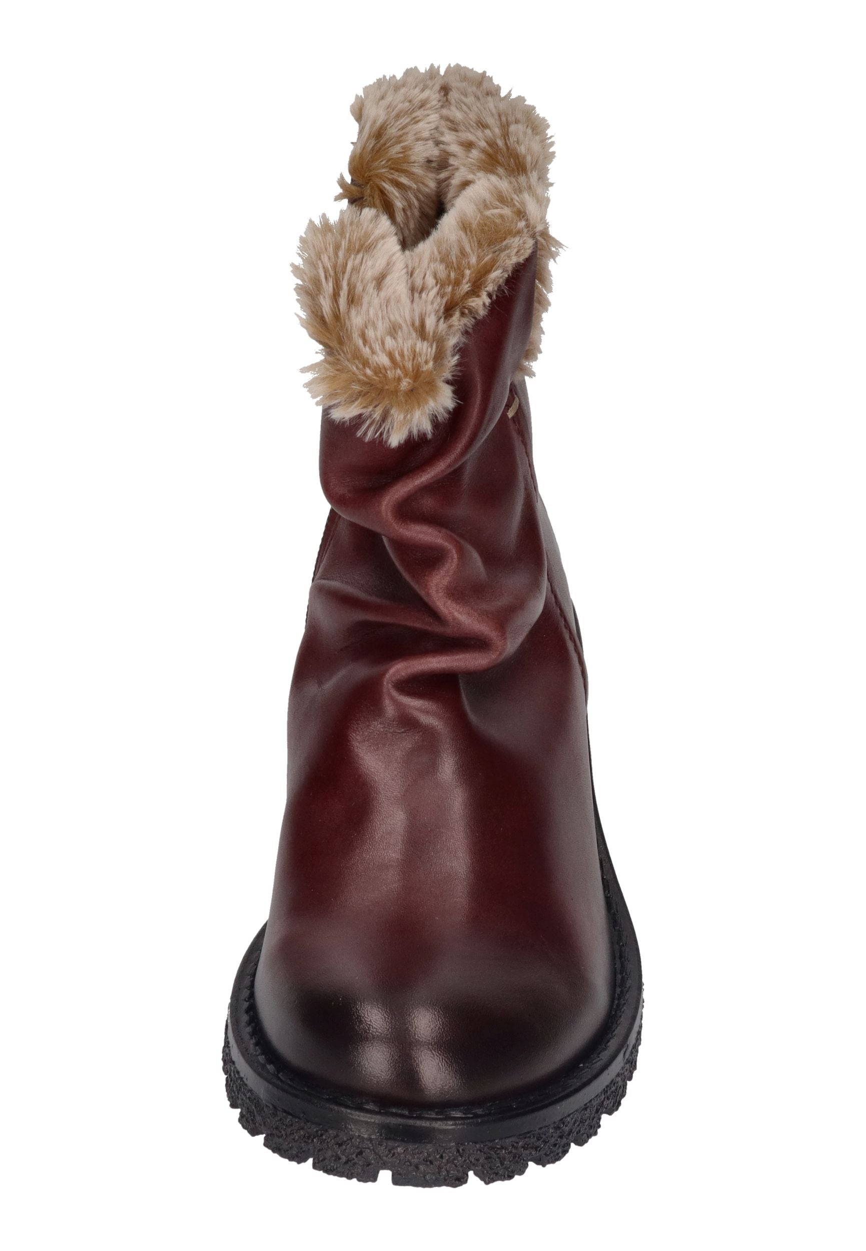 FELMINI Damenschuhe Stiefeletten CASTER E324 bordeaux bege