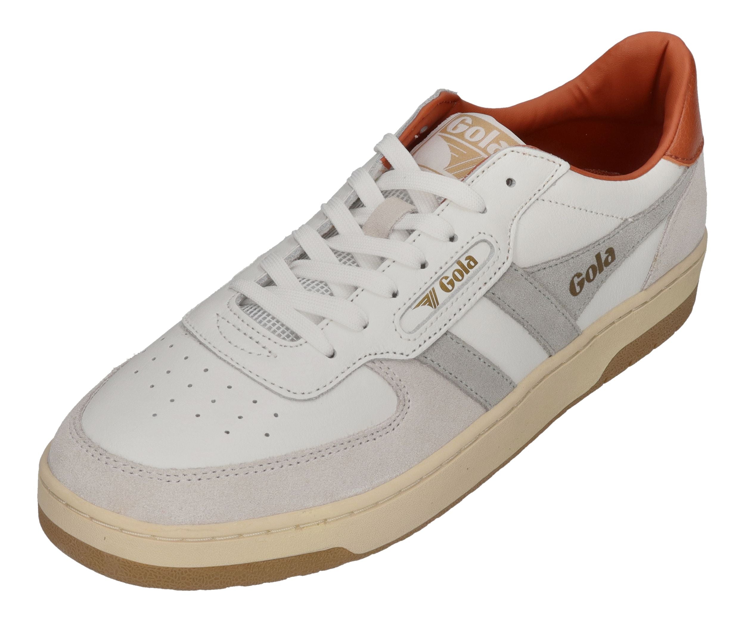 GOLA Herren Sneakers HAWK CMB336XG white smoke moody orange