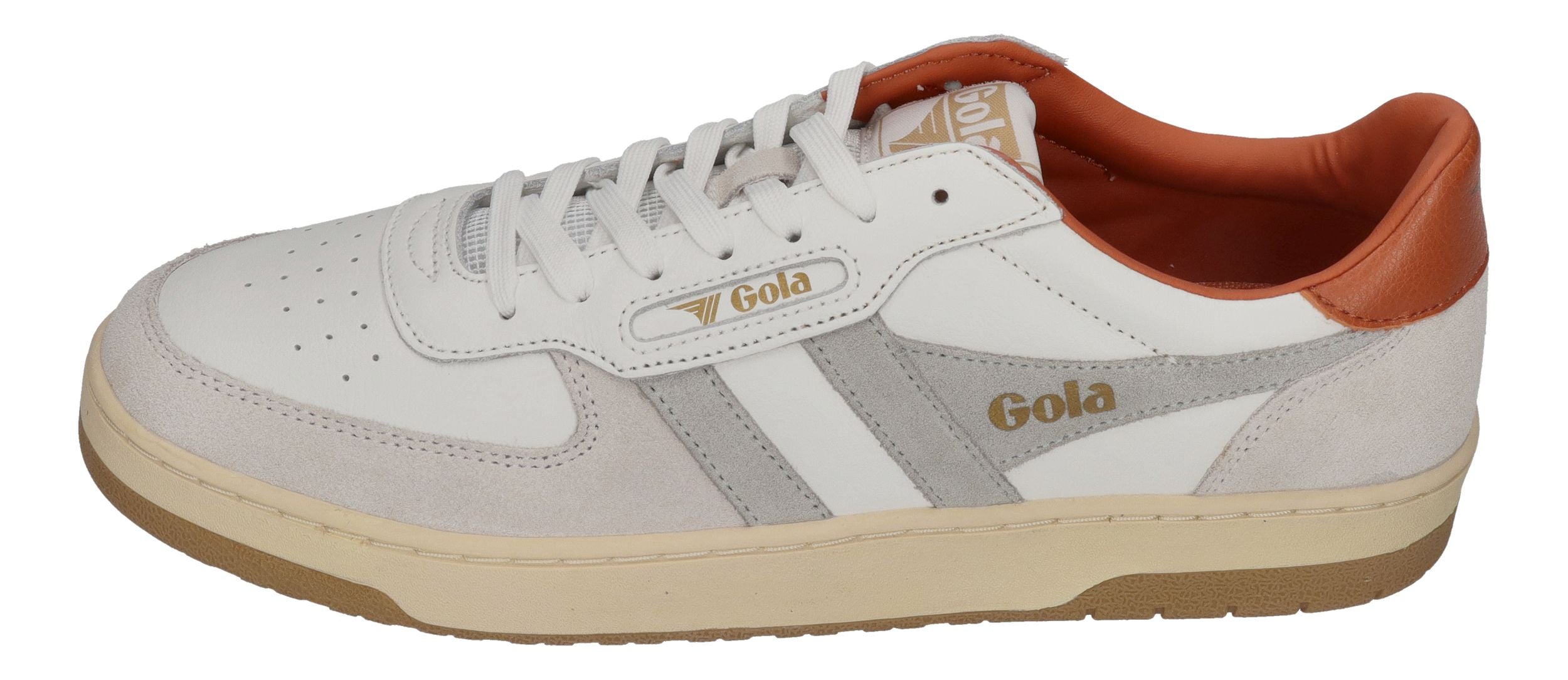 GOLA Herren Sneakers HAWK CMB336XG white smoke moody orange