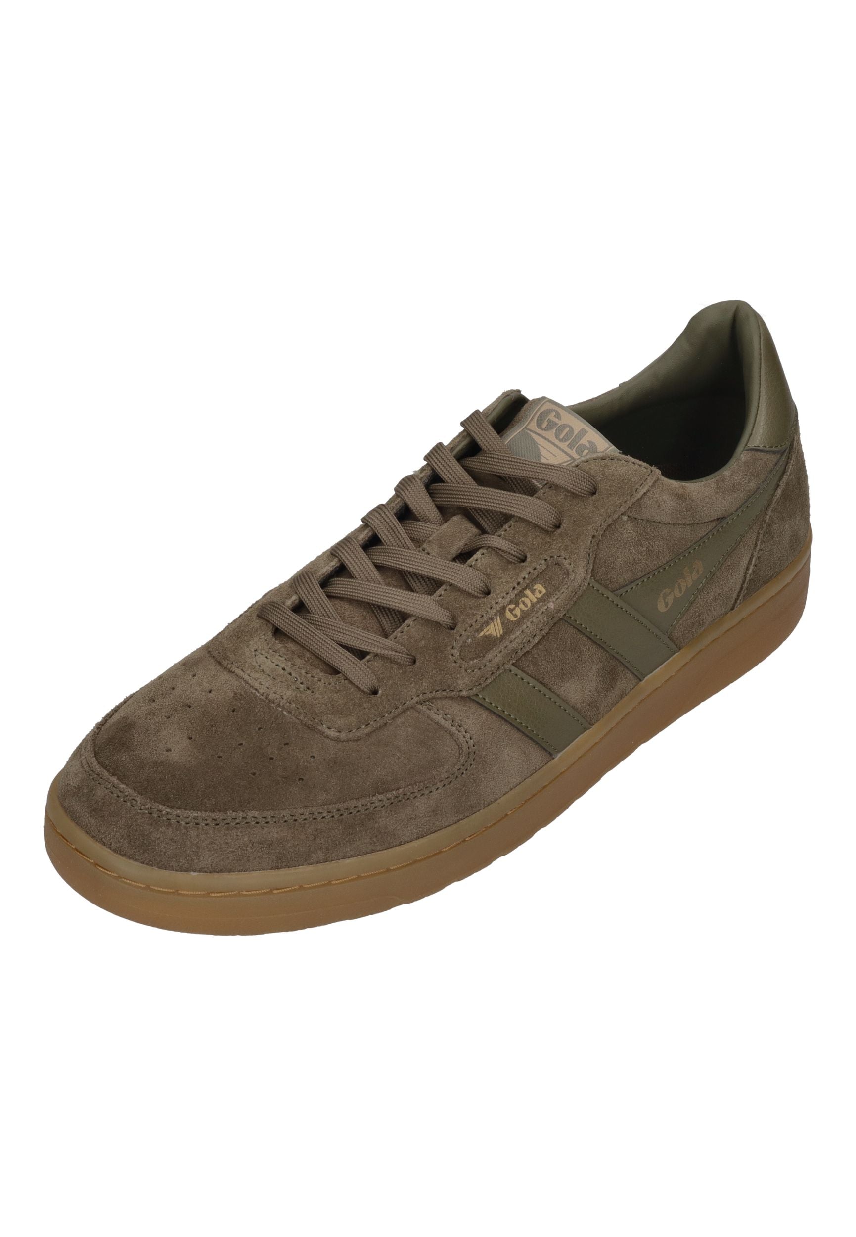 GOLA Sneakers in Übergröße HAWK Suede 86 khaki gum