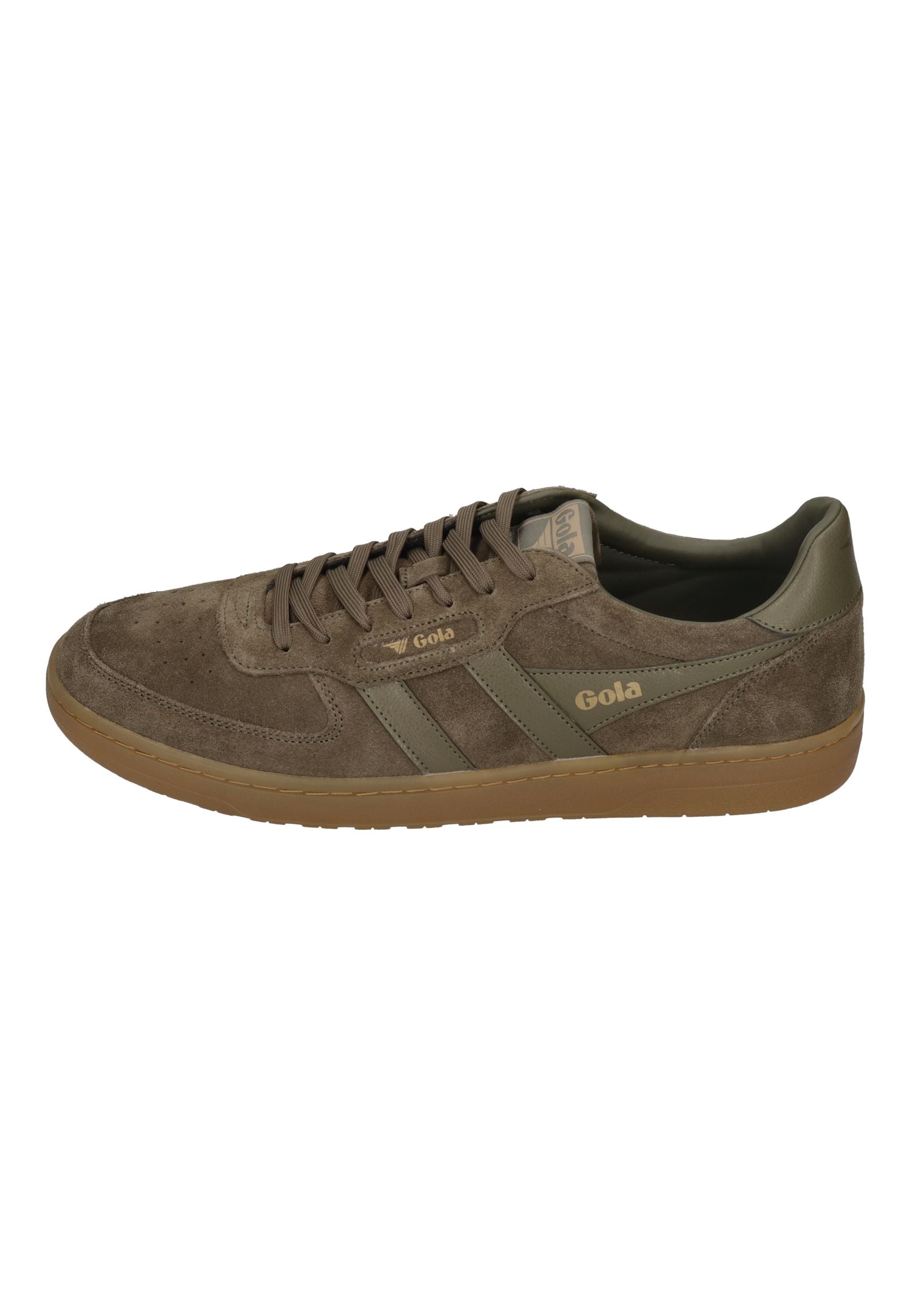 GOLA Sneakers in Übergröße HAWK Suede 86 khaki gum