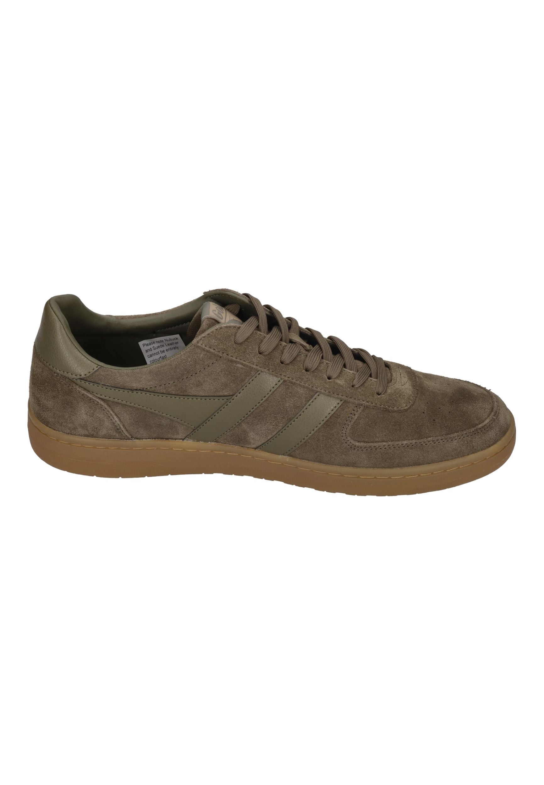 GOLA Sneakers in Übergröße HAWK Suede 86 khaki gum