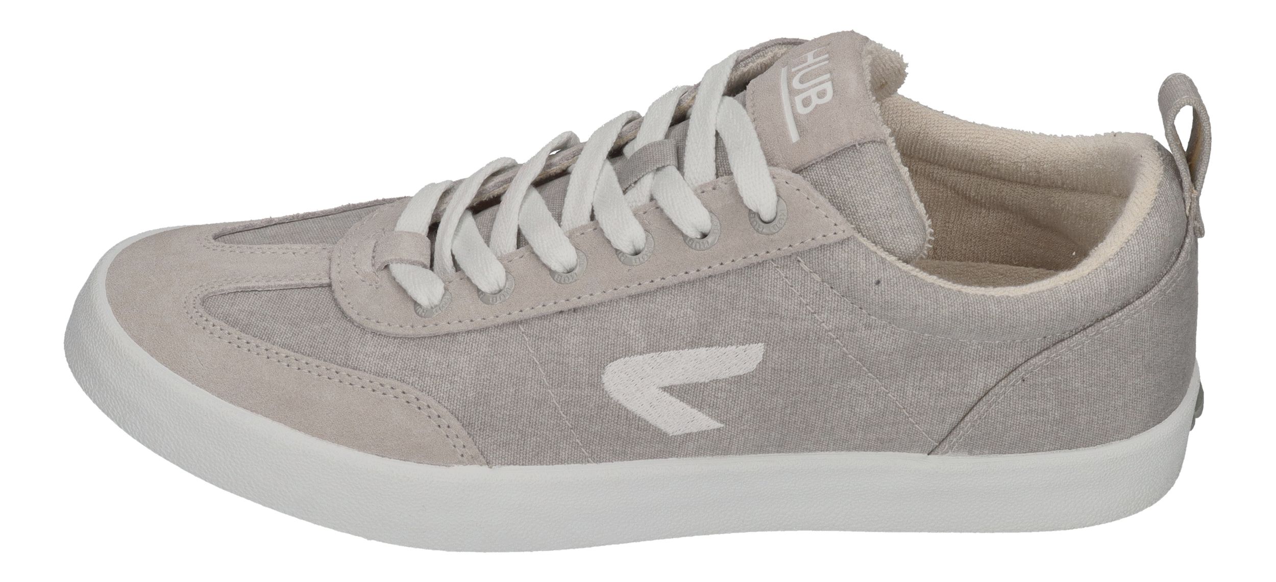 HUB FOOTWEAR Herren Sneakers MIAMI neutral grey white white