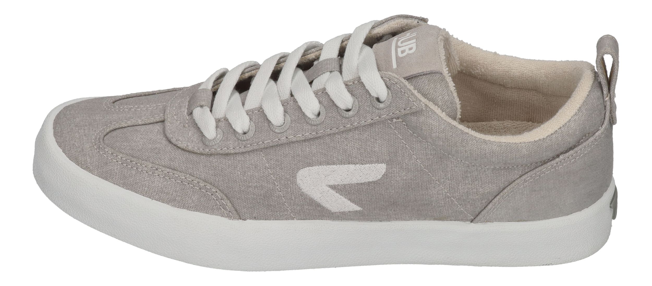HUB FOOTWEAR Damen Sneakers MIAMI neutral grey white