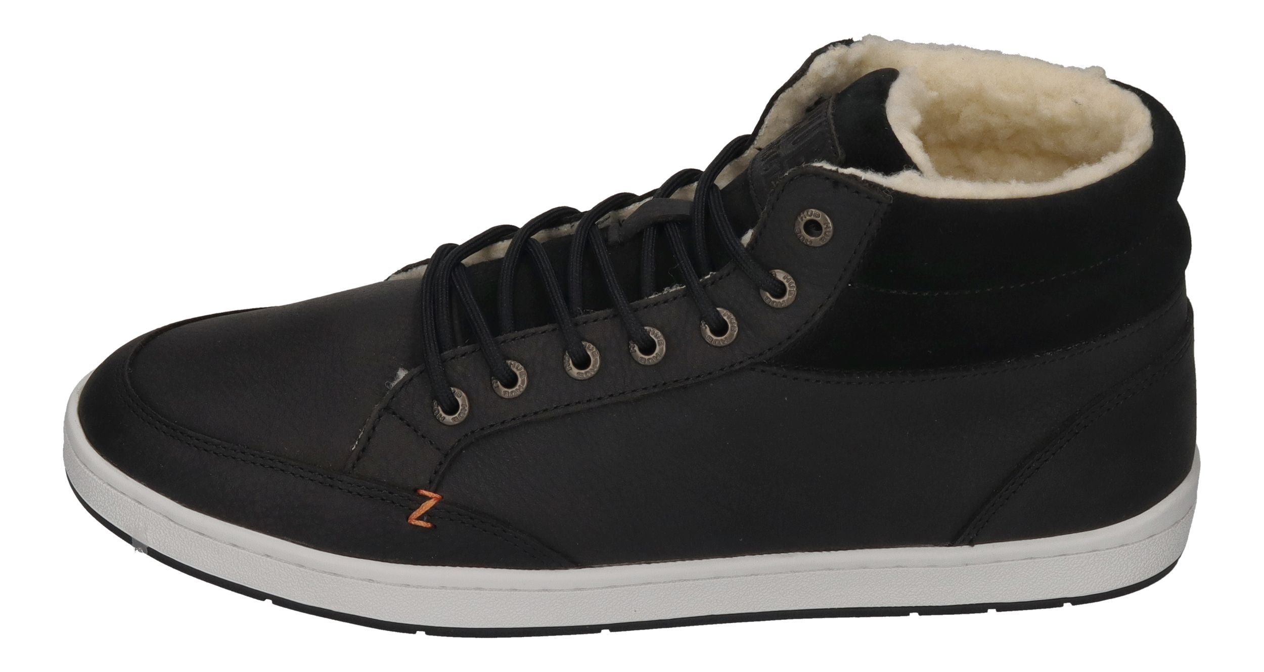 HUB FOOTWEAR gefütterte Herren Sneakers MARK black white