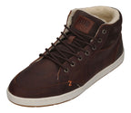 HUB FOOTWEAR gefütterte Herren Sneakers MARK dark brown