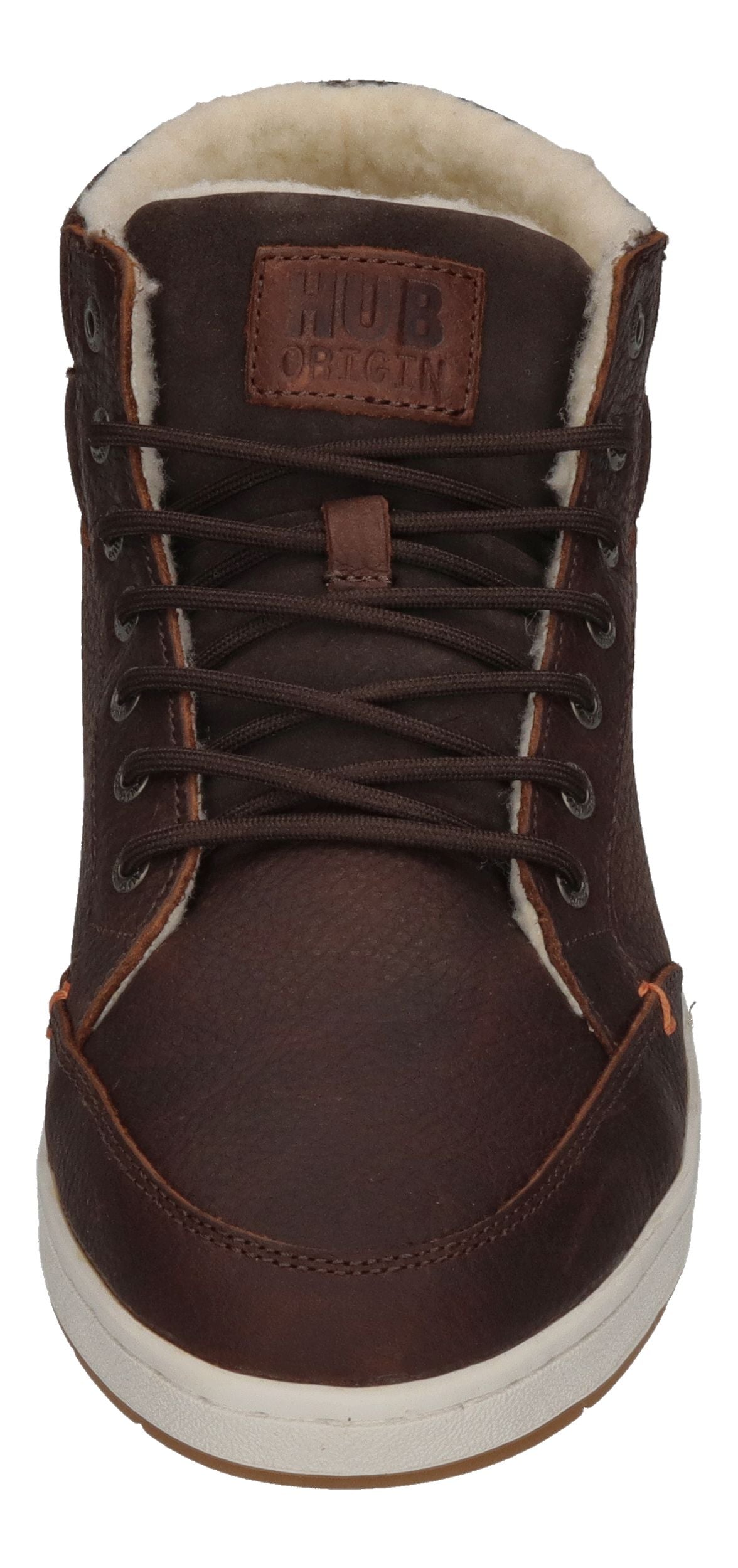 HUB FOOTWEAR gefütterte Herren Sneakers MARK dark brown
