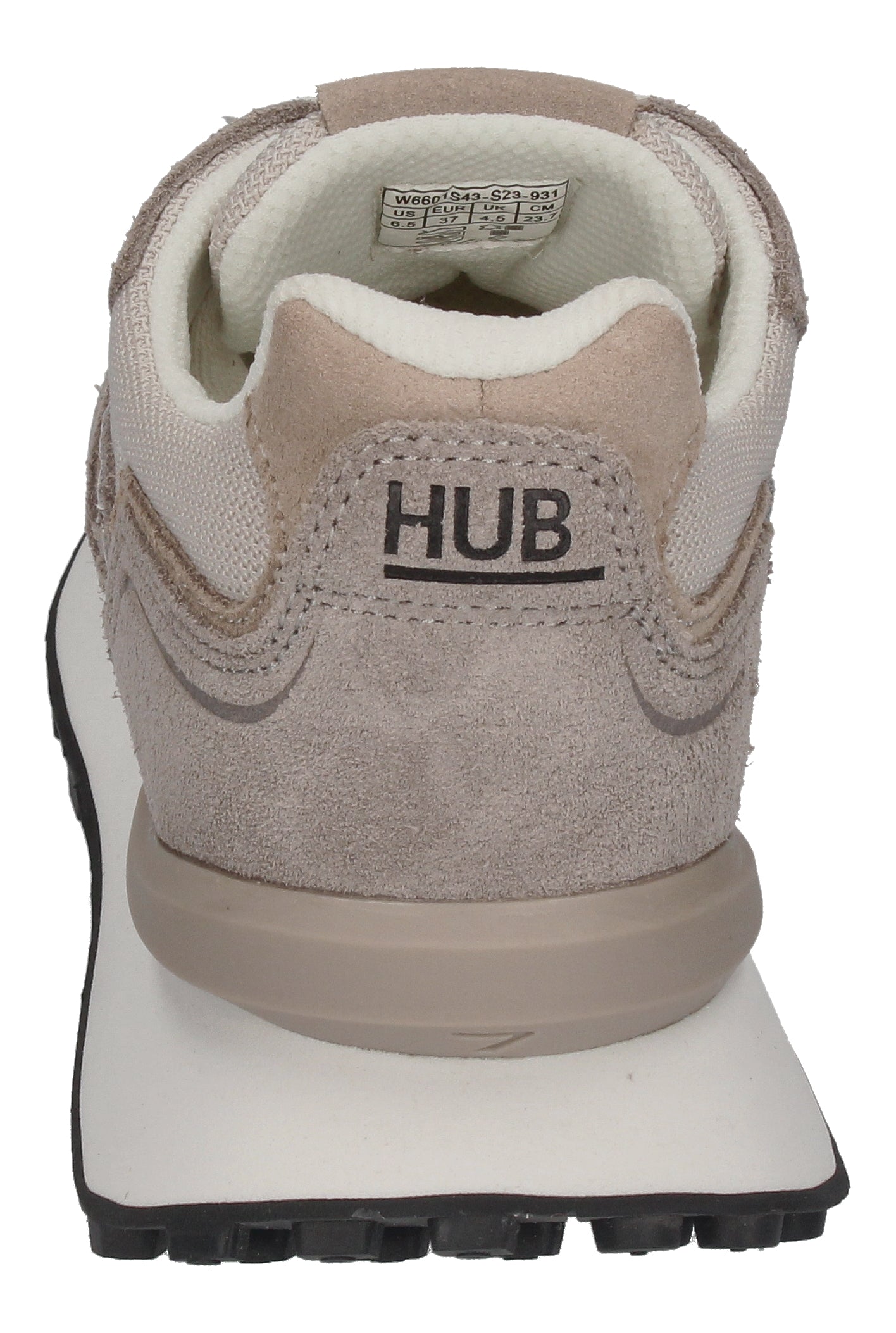 HUB FOOTWEAR Damen Sneakers - CAYENNE lt bone off white-4