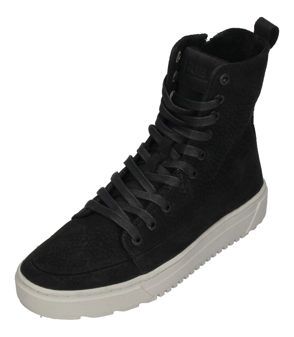 HUB FOOTWEAR Damenschuhe - Booties NIGHT N42 - black offwhite-0