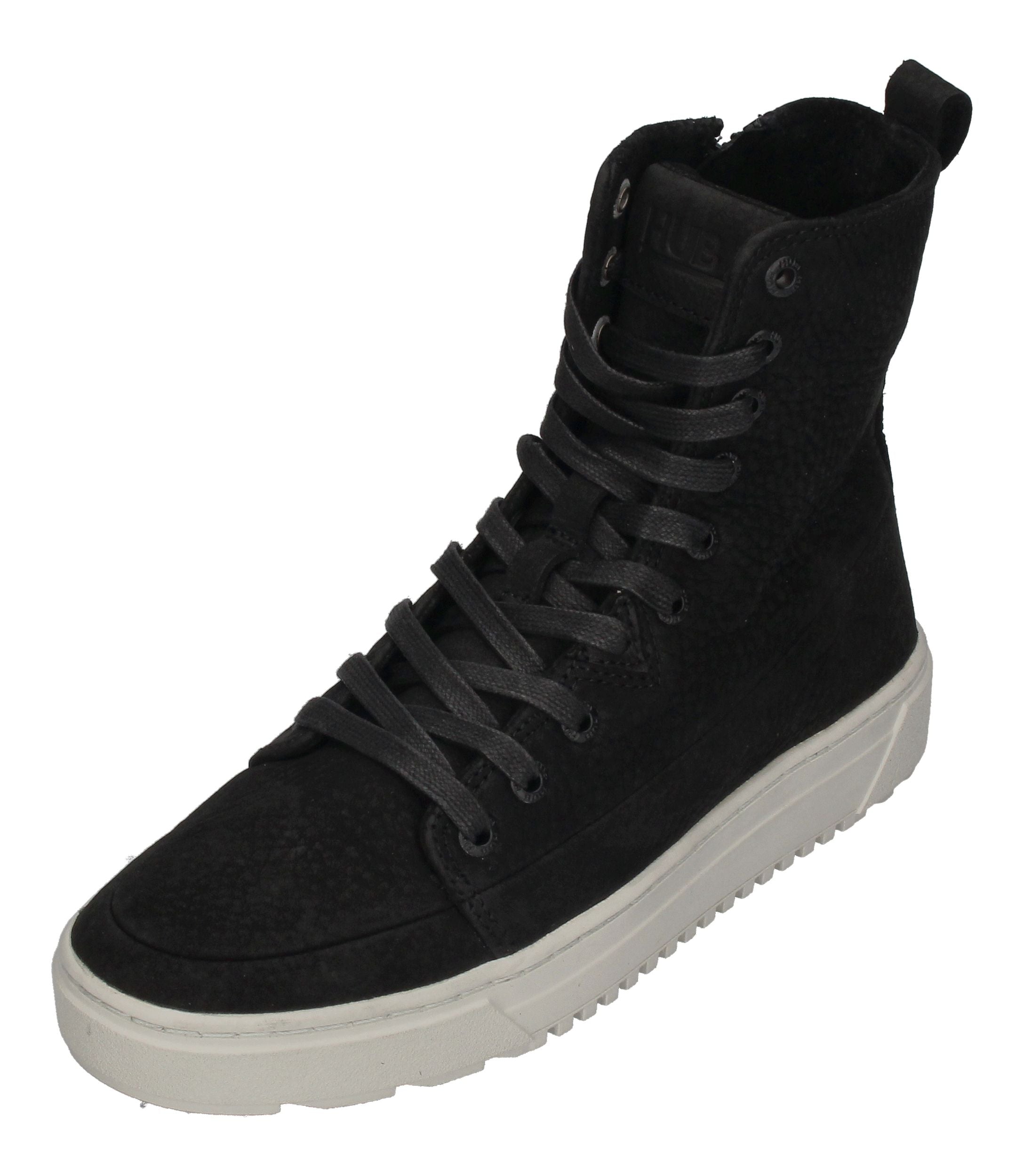HUB FOOTWEAR Damenschuhe - Booties NIGHT N42 - black offwhite-0