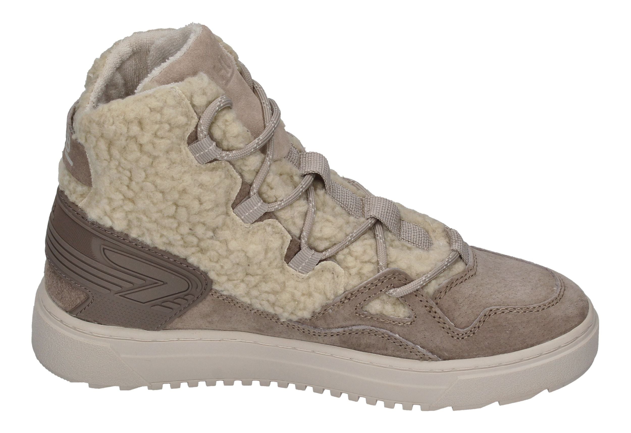 HUB FOOTWEAR Damen Booties TRACK W30 bone dark taupe-3