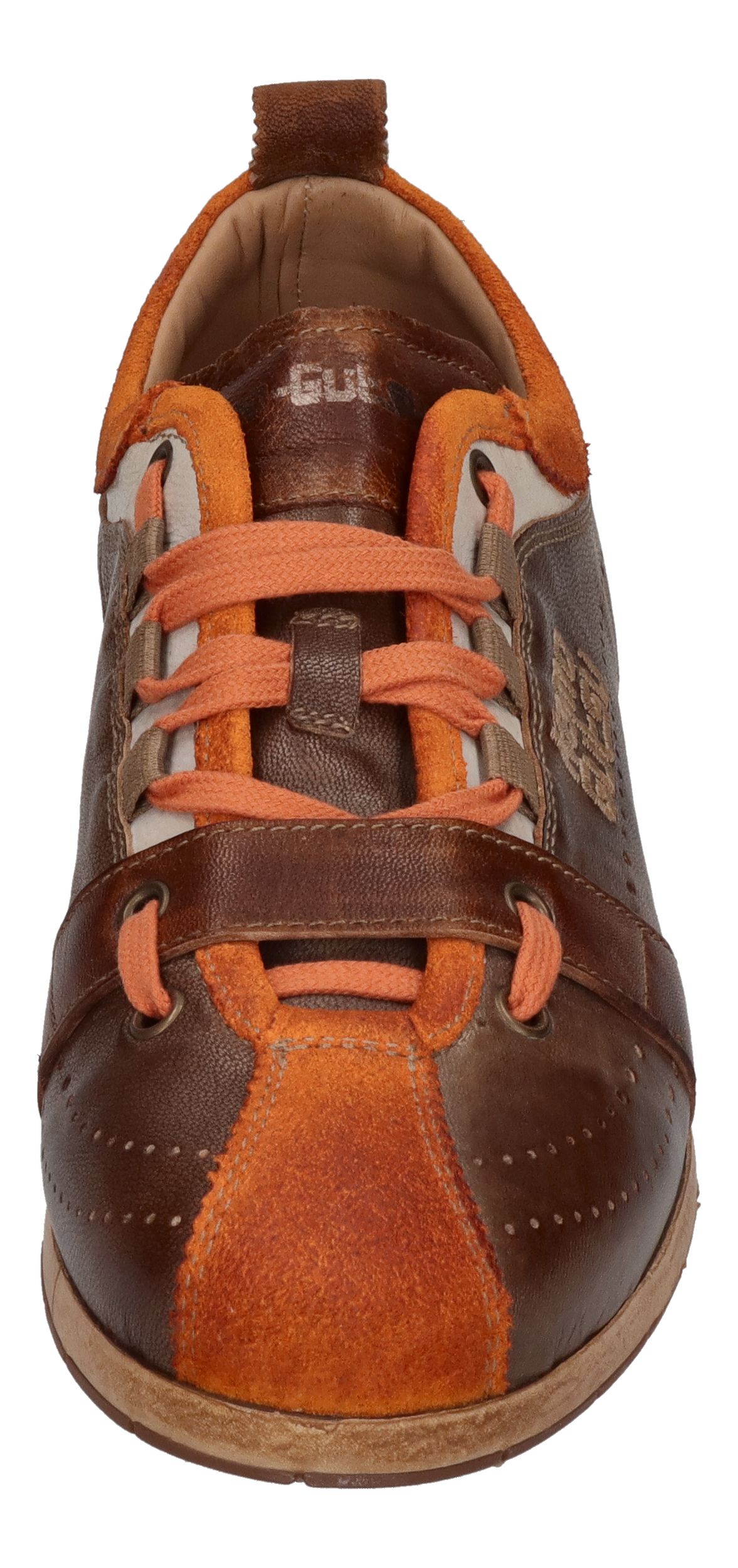 KAMO-GUTSU Herren Sneakers TIFO 017 arancio taupe