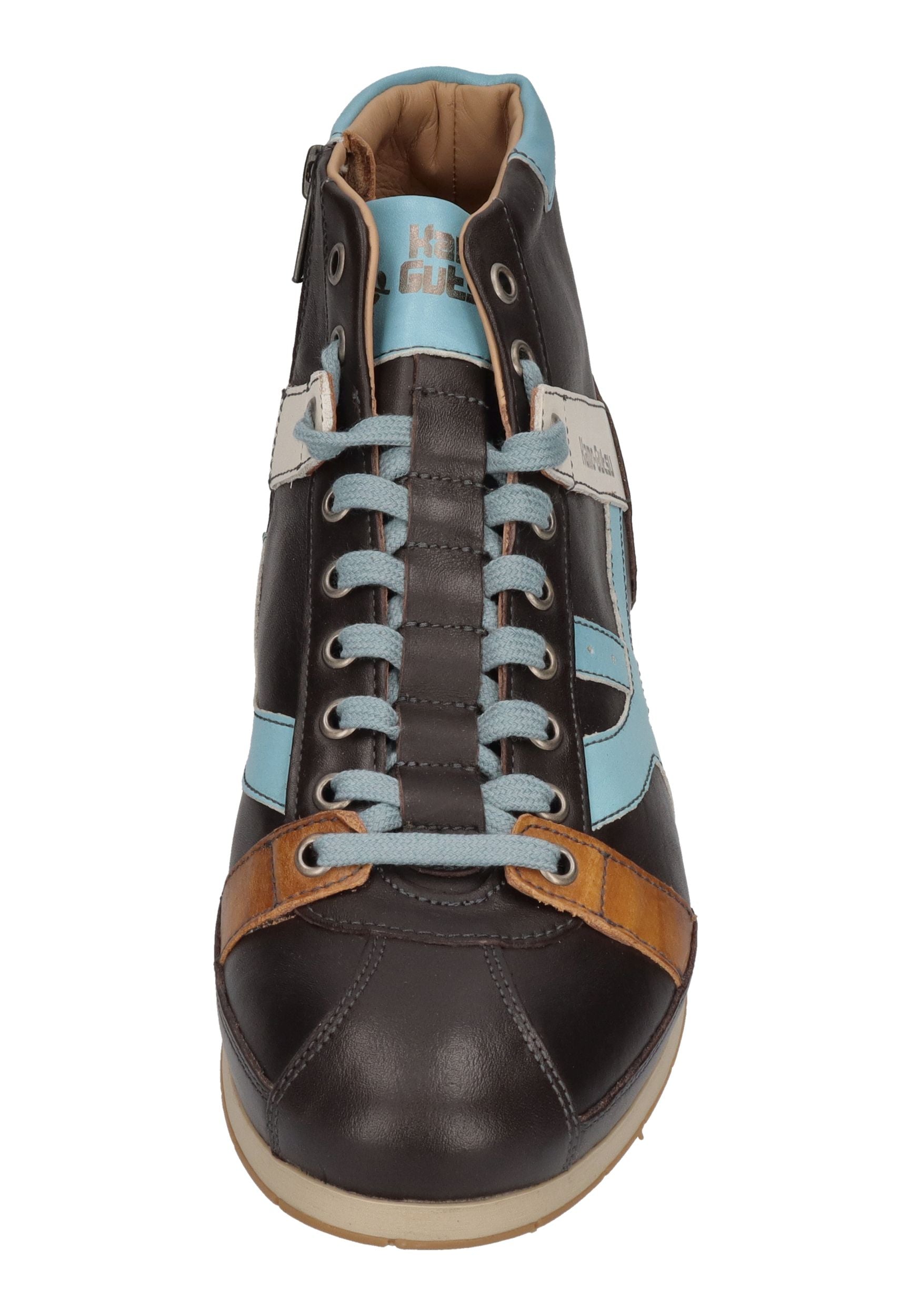 KAMO-GUTSU Herren Sneakers TIFO 144 - brown cielo