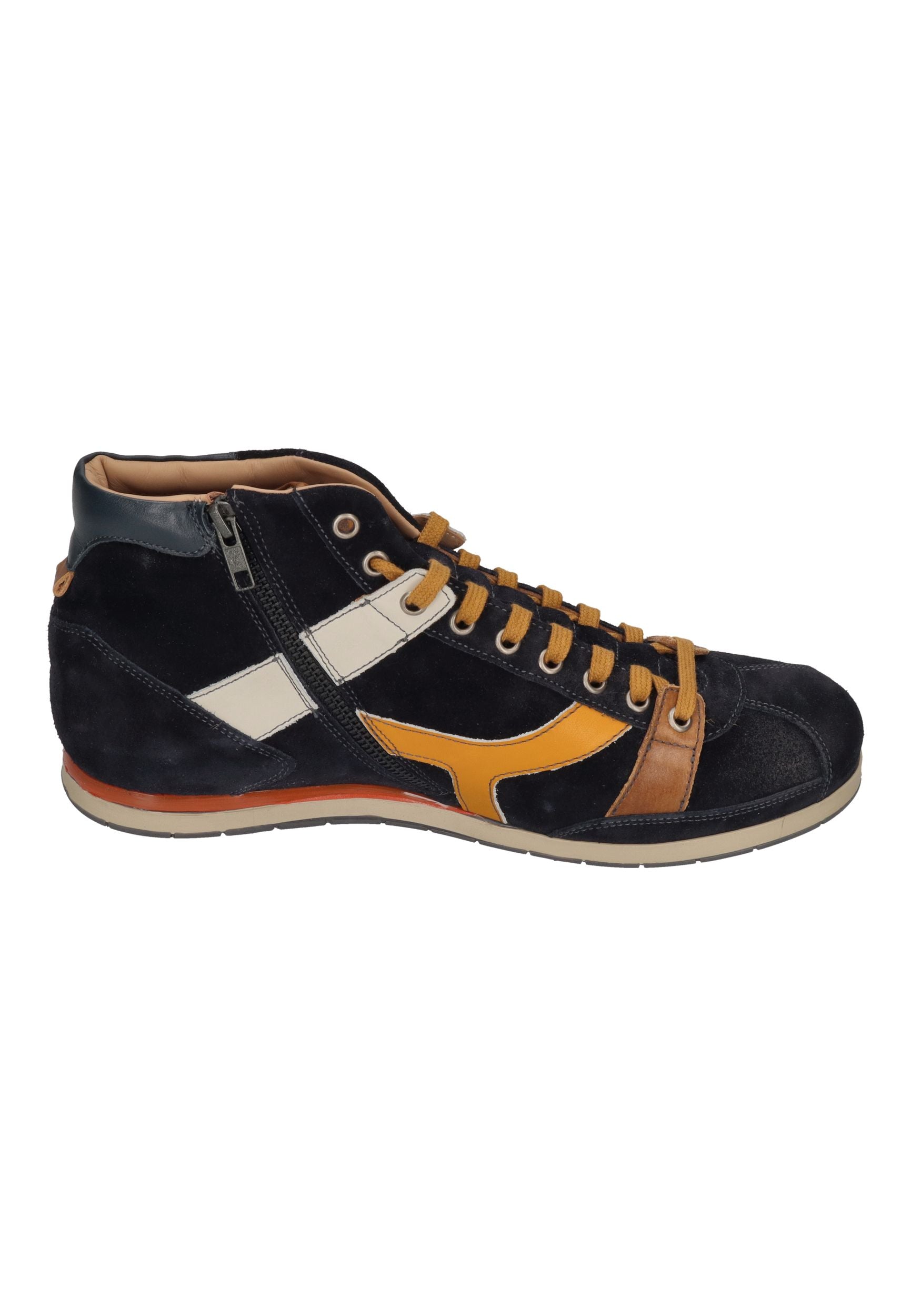 KAMO-GUTSU Herren Sneakers TIFO 144 - marino oil girasole
