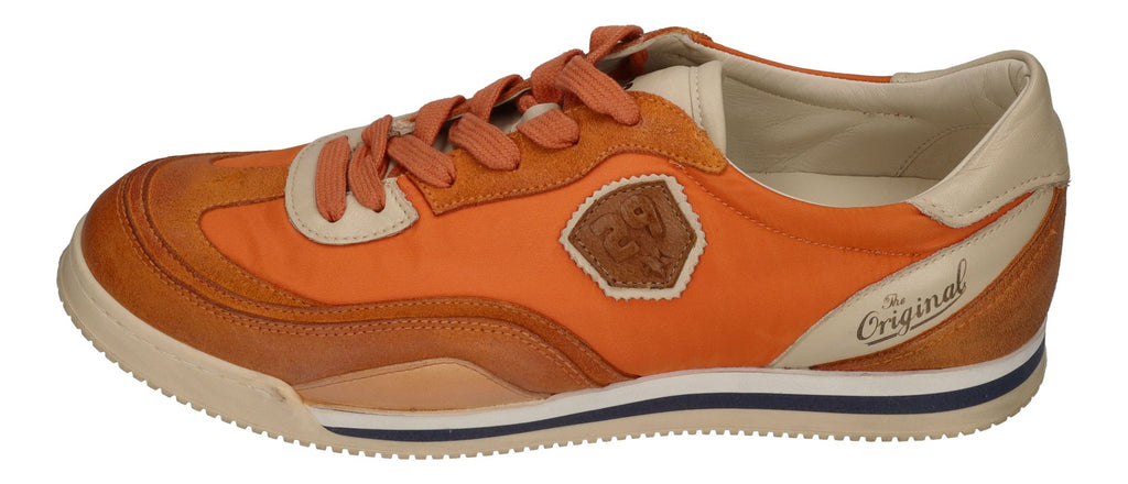 KAMO-GUTSU Herrenschuhe Sneakers SCUDO 006 arancio Combi