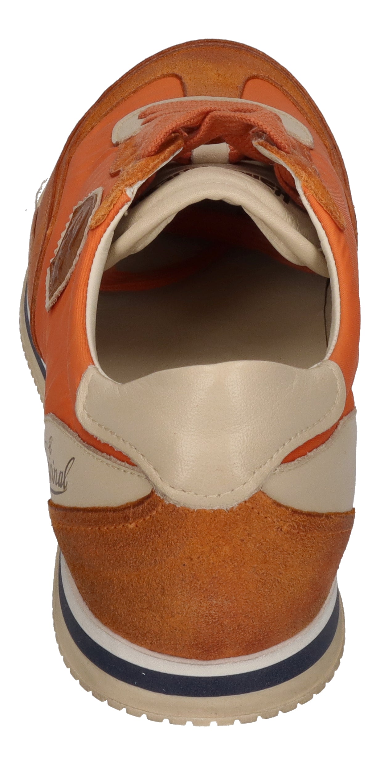 KAMO-GUTSU Herrenschuhe Sneakers SCUDO 006 arancio Combi