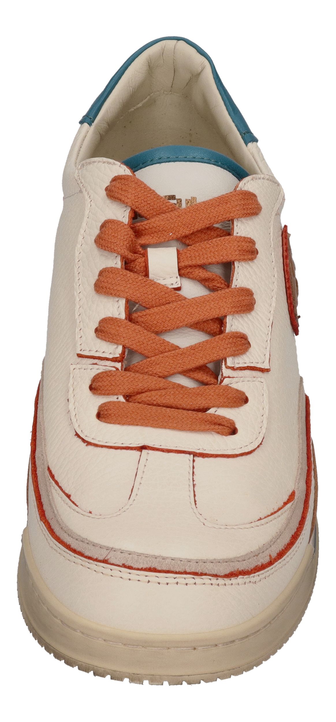 KAMO-GUTSU Herrenschuhe Sneakers SCUDO 006 crema+arancio
