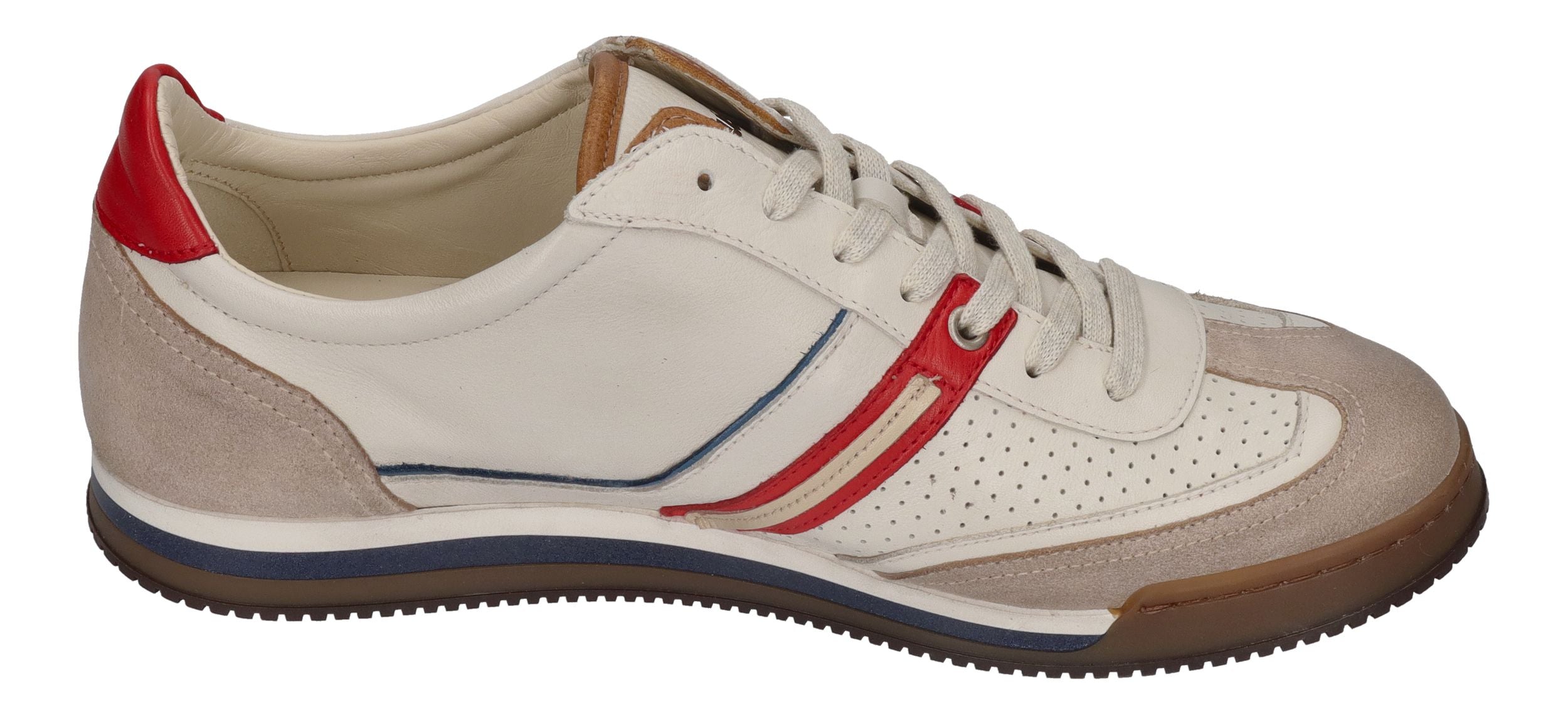 KAMO-GUTSU Herrenschuhe Sneakers SCUDO 007 bianco combi