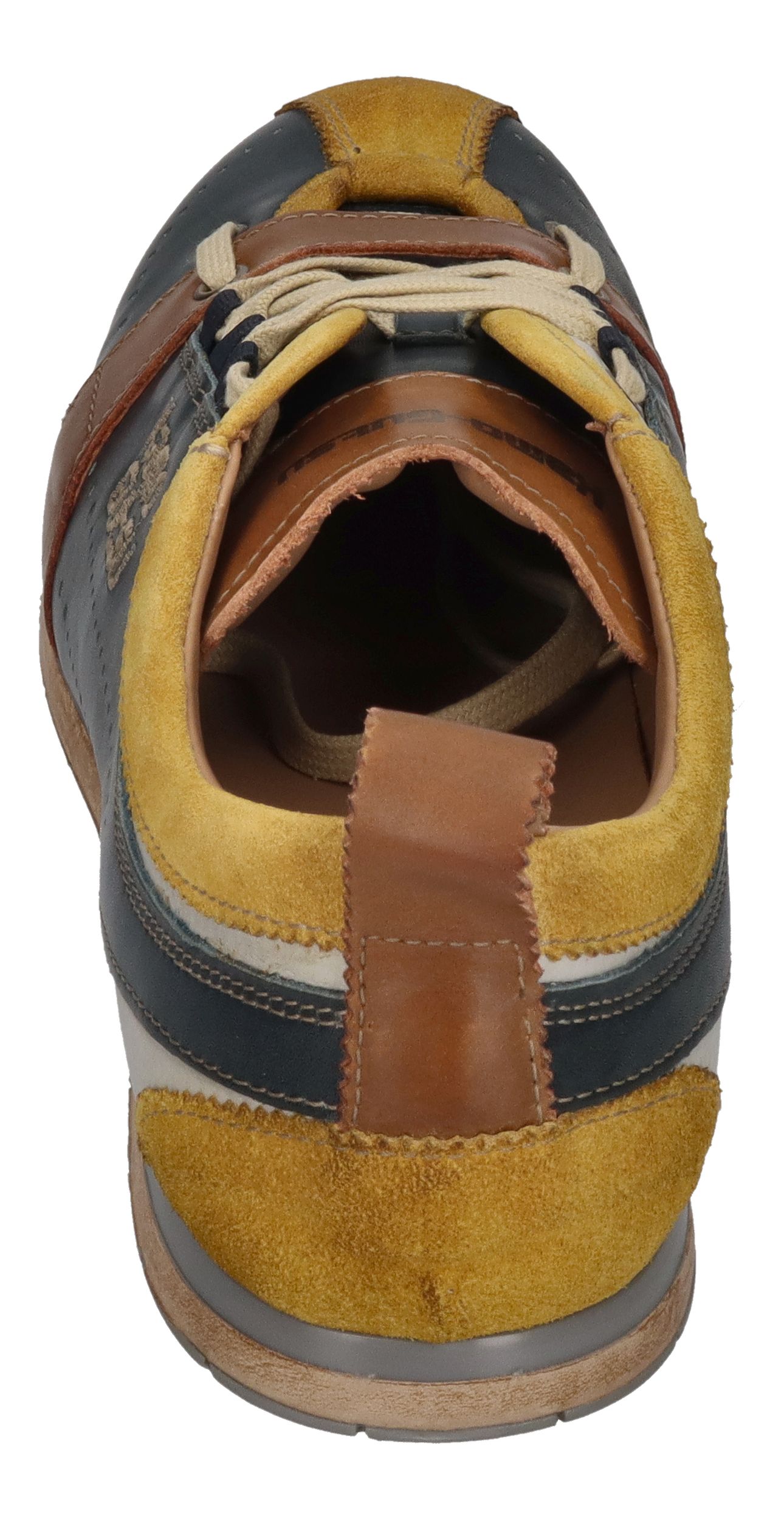 KAMO-GUTSU Herrenschuhe Sneakers TIFO 017 giallo navy