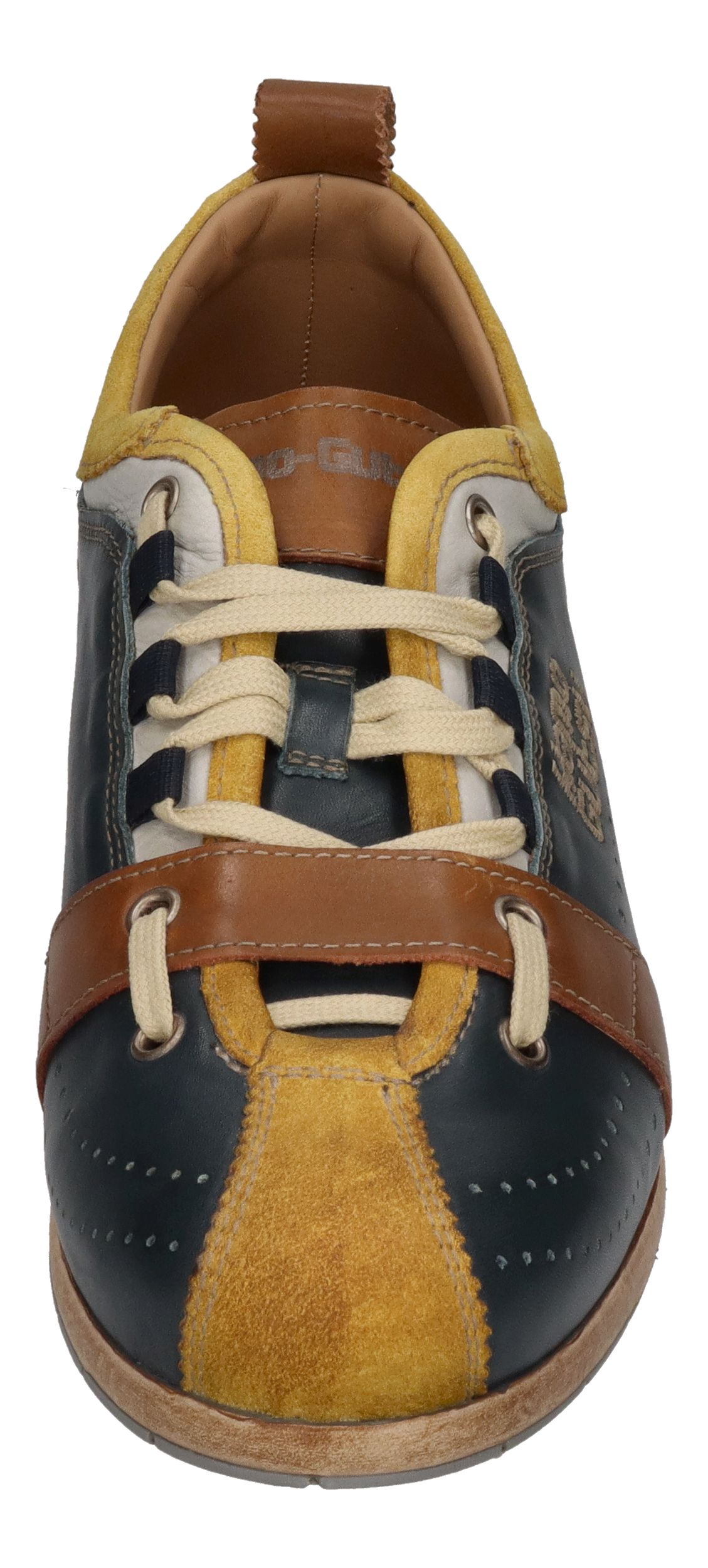 KAMO-GUTSU Herrenschuhe Sneakers TIFO 017 giallo navy