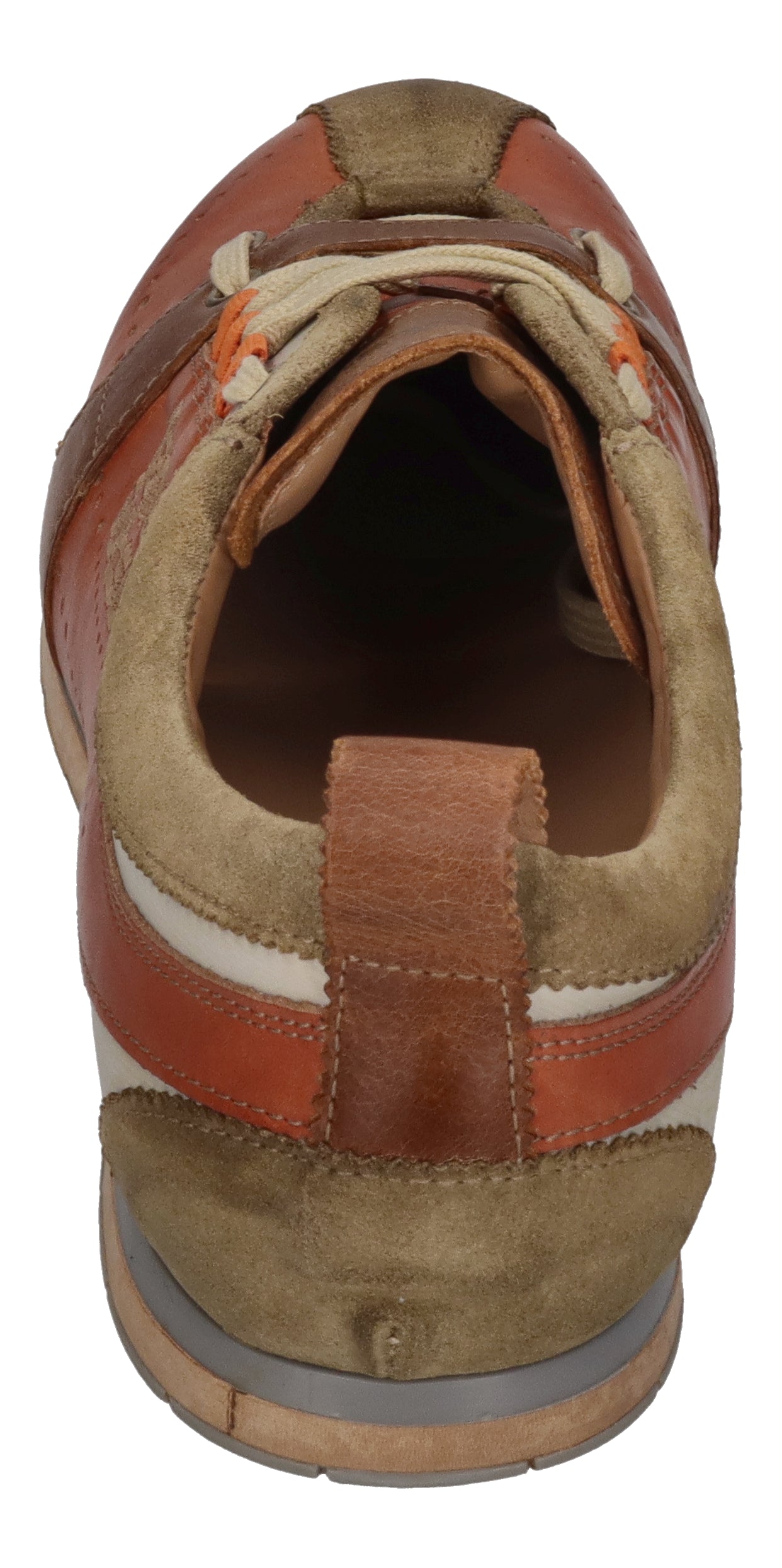 KAMO-GUTSU Herrenschuhe Sneakers TIFO 017 kaki arancio