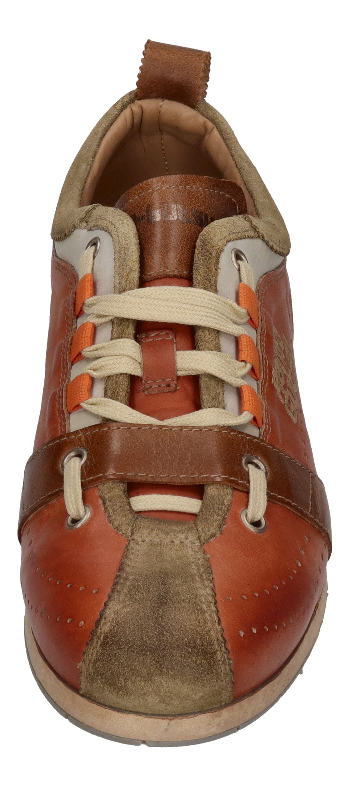 KAMO-GUTSU Herrenschuhe Sneakers TIFO 017 kaki arancio