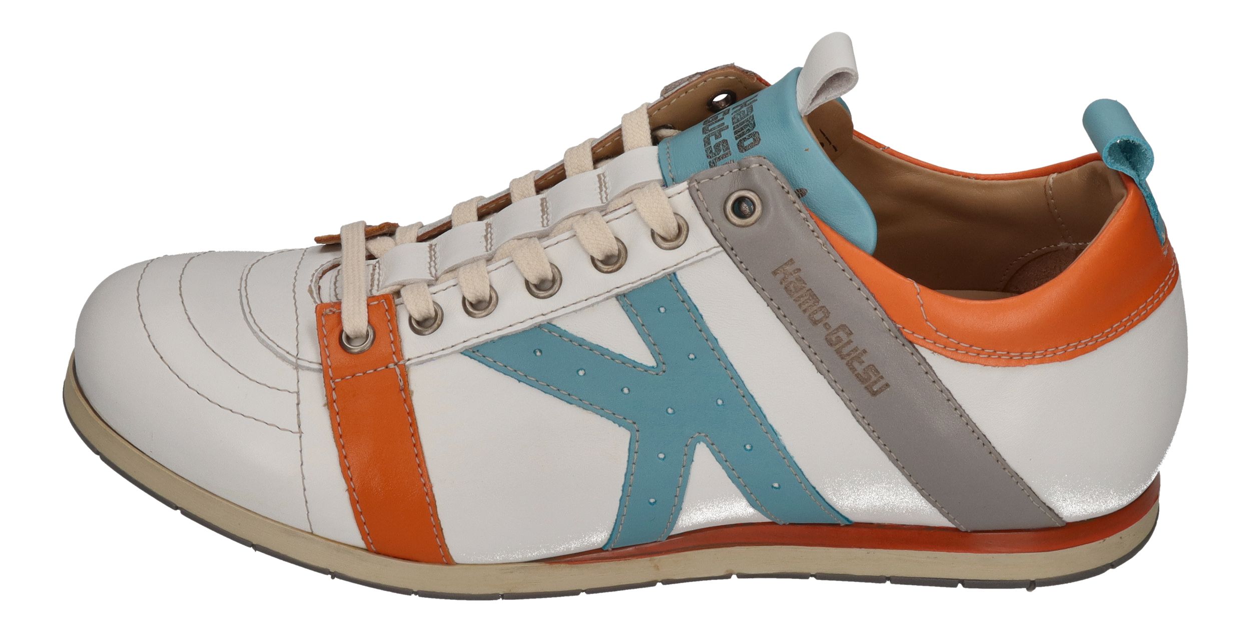 KAMO-GUTSU Herrenschuhe Sneakers TIFO 042 bianco cielo