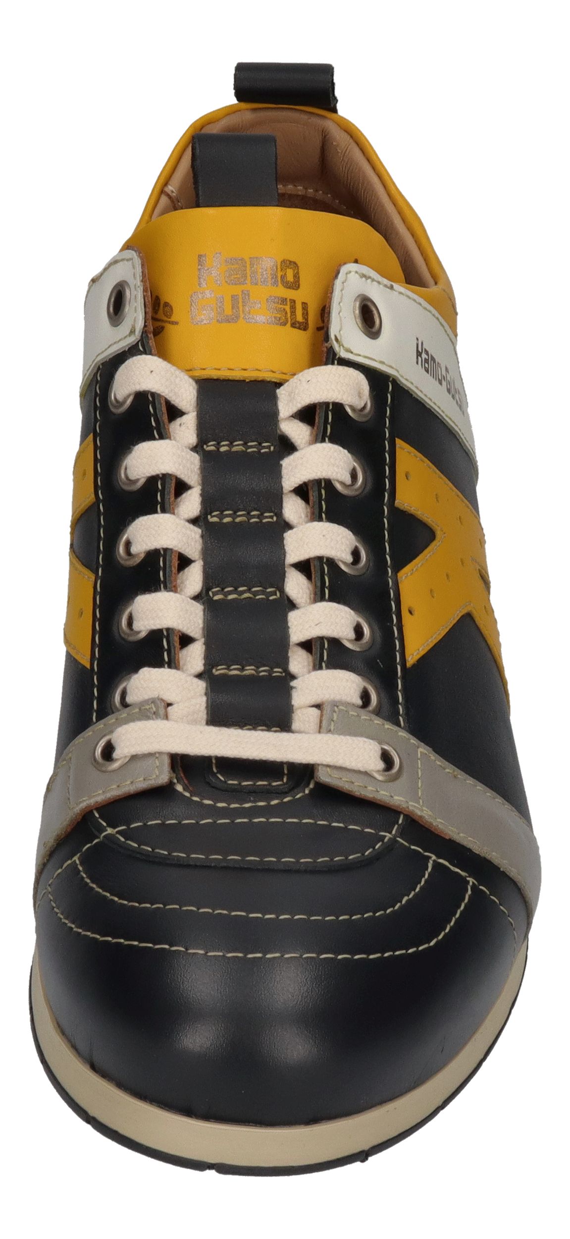 KAMO-GUTSU Herrenschuhe Sneakers TIFO 042 black girasole