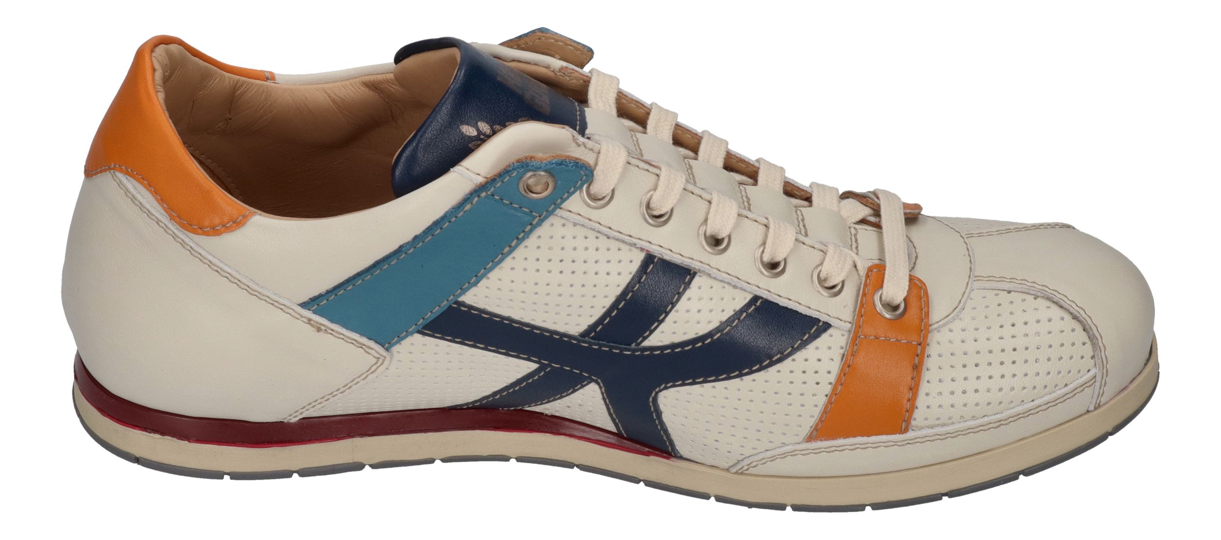KAMO-GUTSU Herrenschuhe Sneakers TIFO 044 bianco + denim