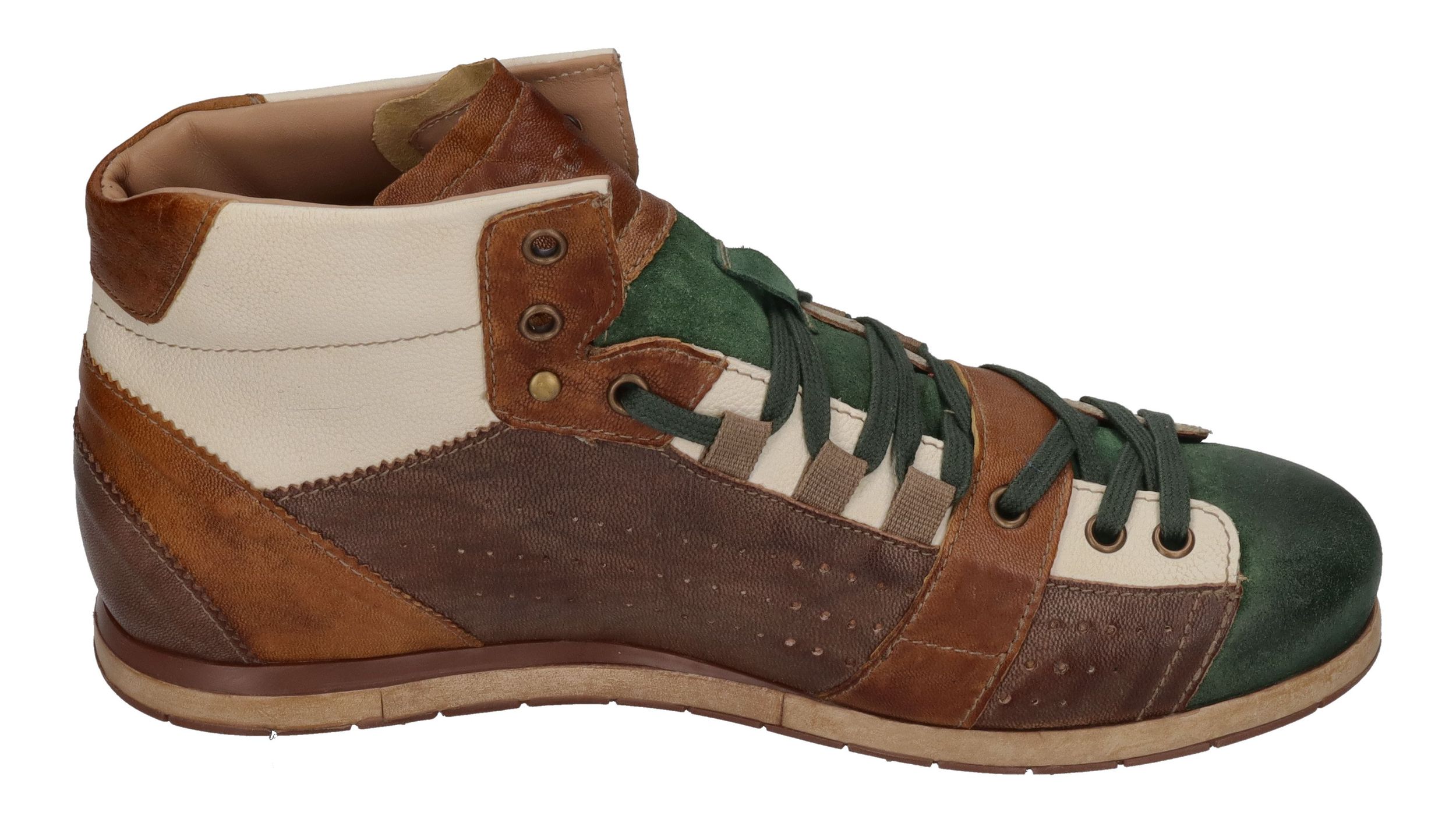 KAMO-GUTSU Herrenschuhe Sneakers TIFO 105 verde taupe