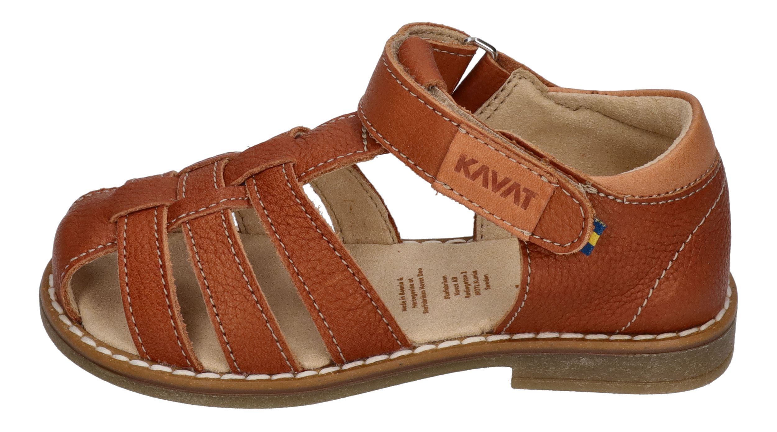 KAVAT Kinderschuhe - Sandale FORSVIK EP - light brown